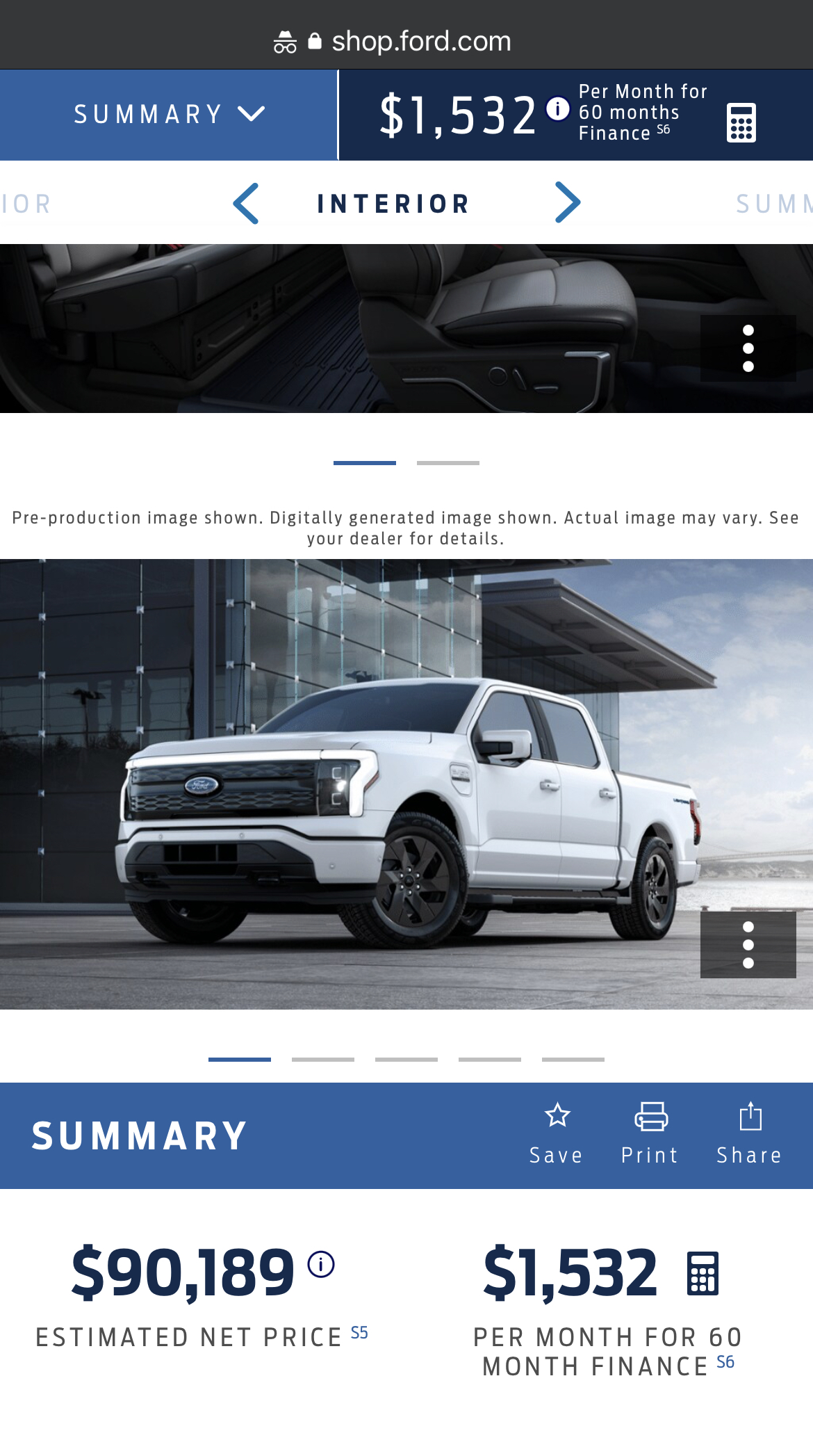 Ford F-150 Lightning 2023 Lightning Build and Price is Live .... $5000+ increase in price 2D7EA5E9-AAA5-49E7-B98A-8D4787E2321D