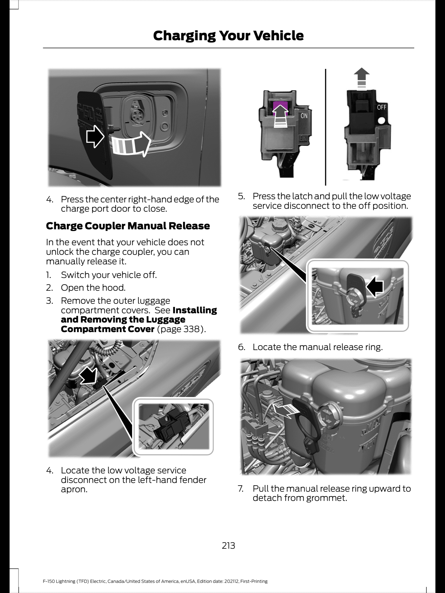 Ford F-150 Lightning Does the lightning lock the charge cord? 34E627C0-E18E-4B50-B2E3-08DAD7E9EC56