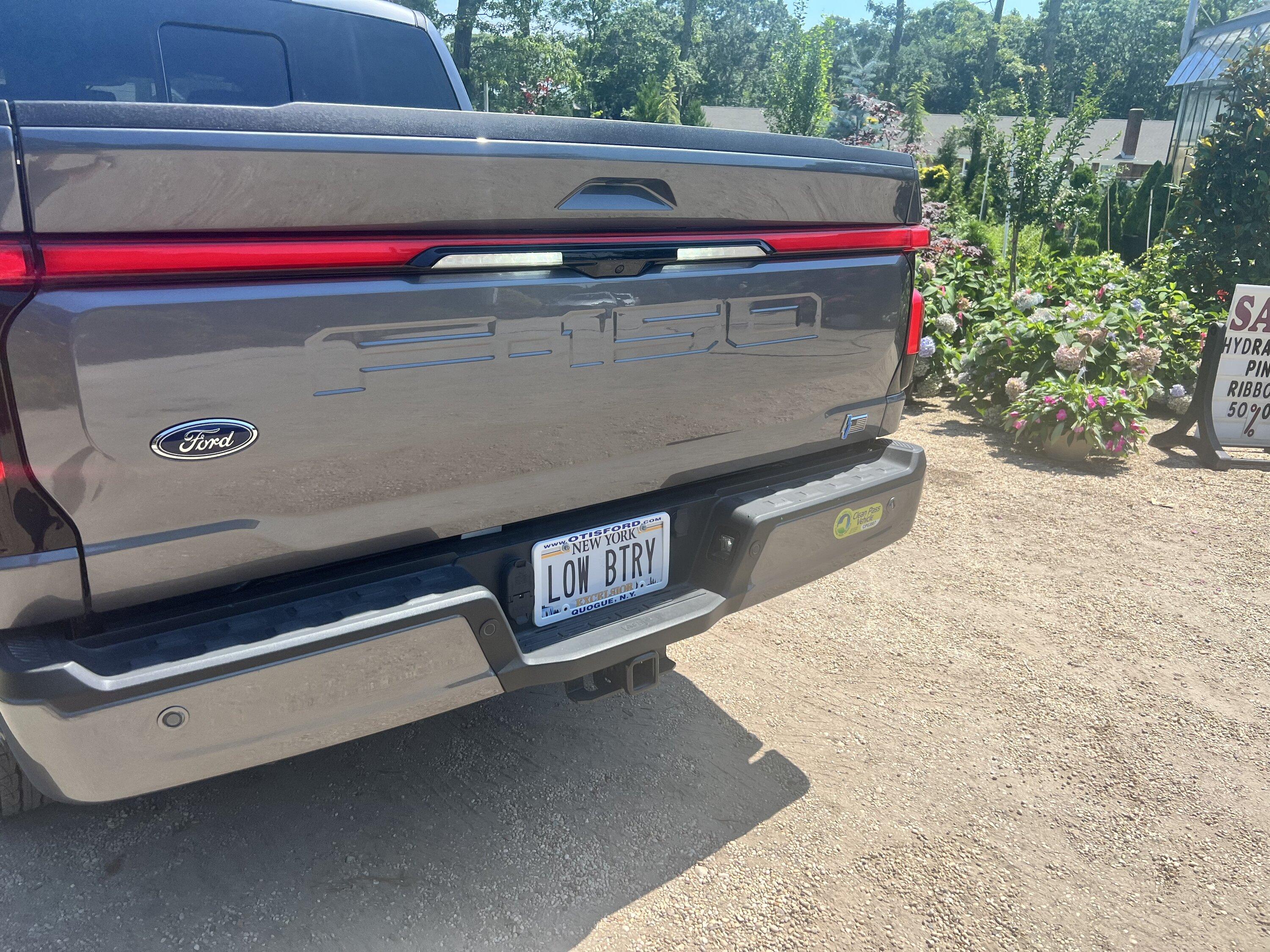 Ford F-150 Lightning Personalized vanity license plate ideas for your Lightning ? 372E61EF-E2EA-47B9-B0E0-C5DD2E786EF9