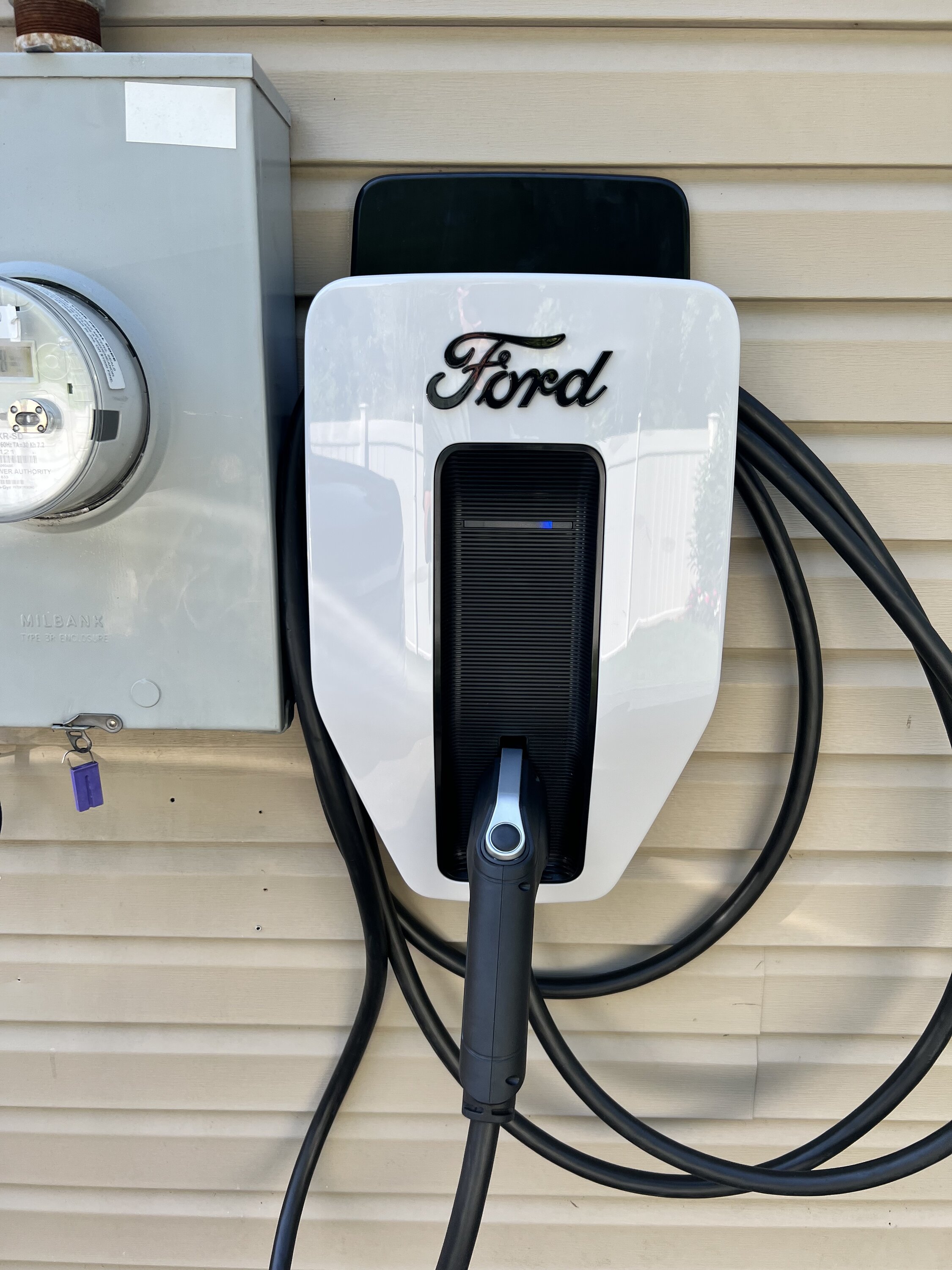 Ford F-150 Lightning Should I Install Charge Station Pro inside or outside ? 3CE55B79-98DF-46F2-A417-A47B2002275B