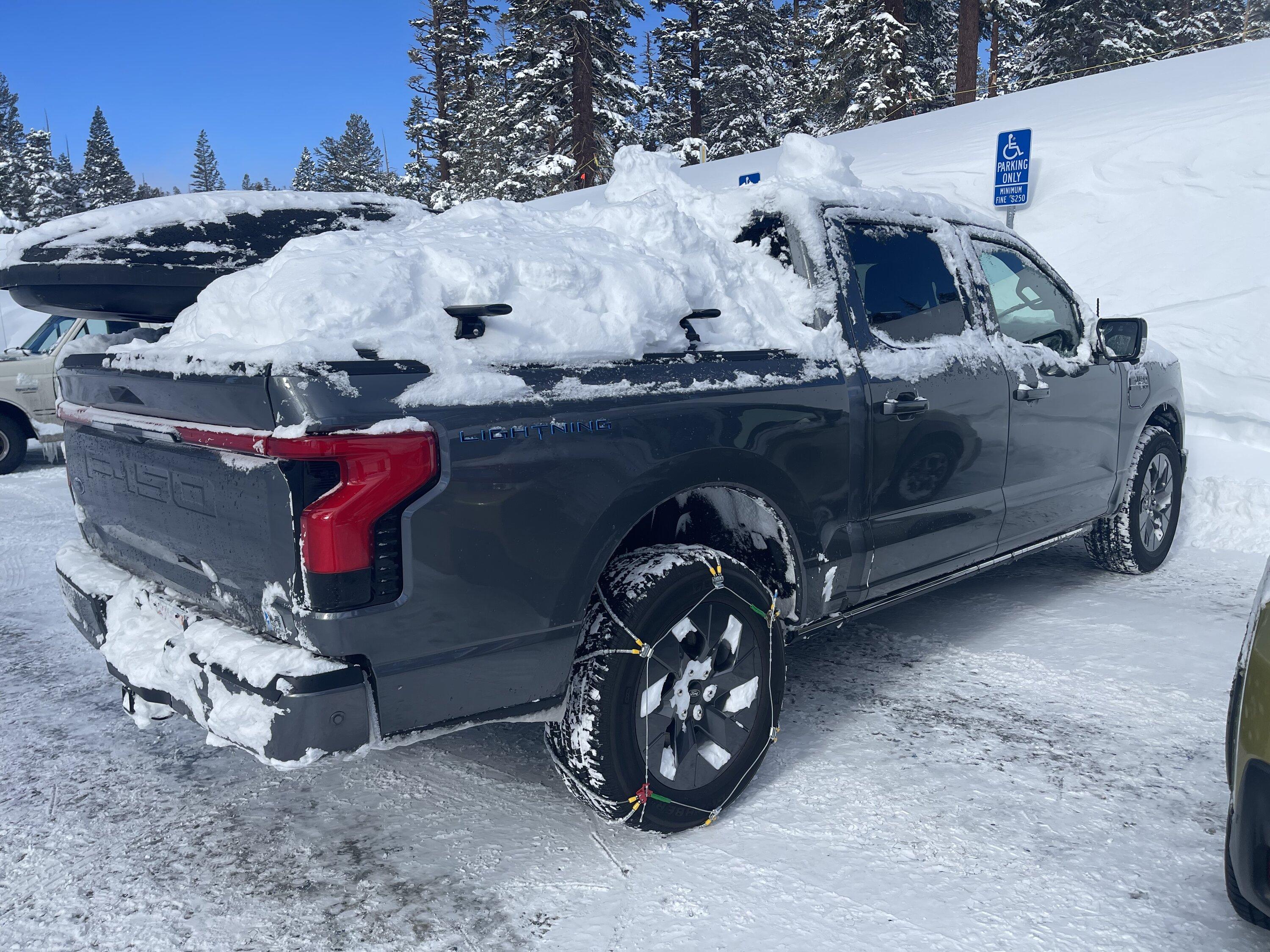 Ford F-150 Lightning Snow tire chains - Anyone used or purchased? 3E9D9754-5F59-43D5-87EC-AED0F8D4687D