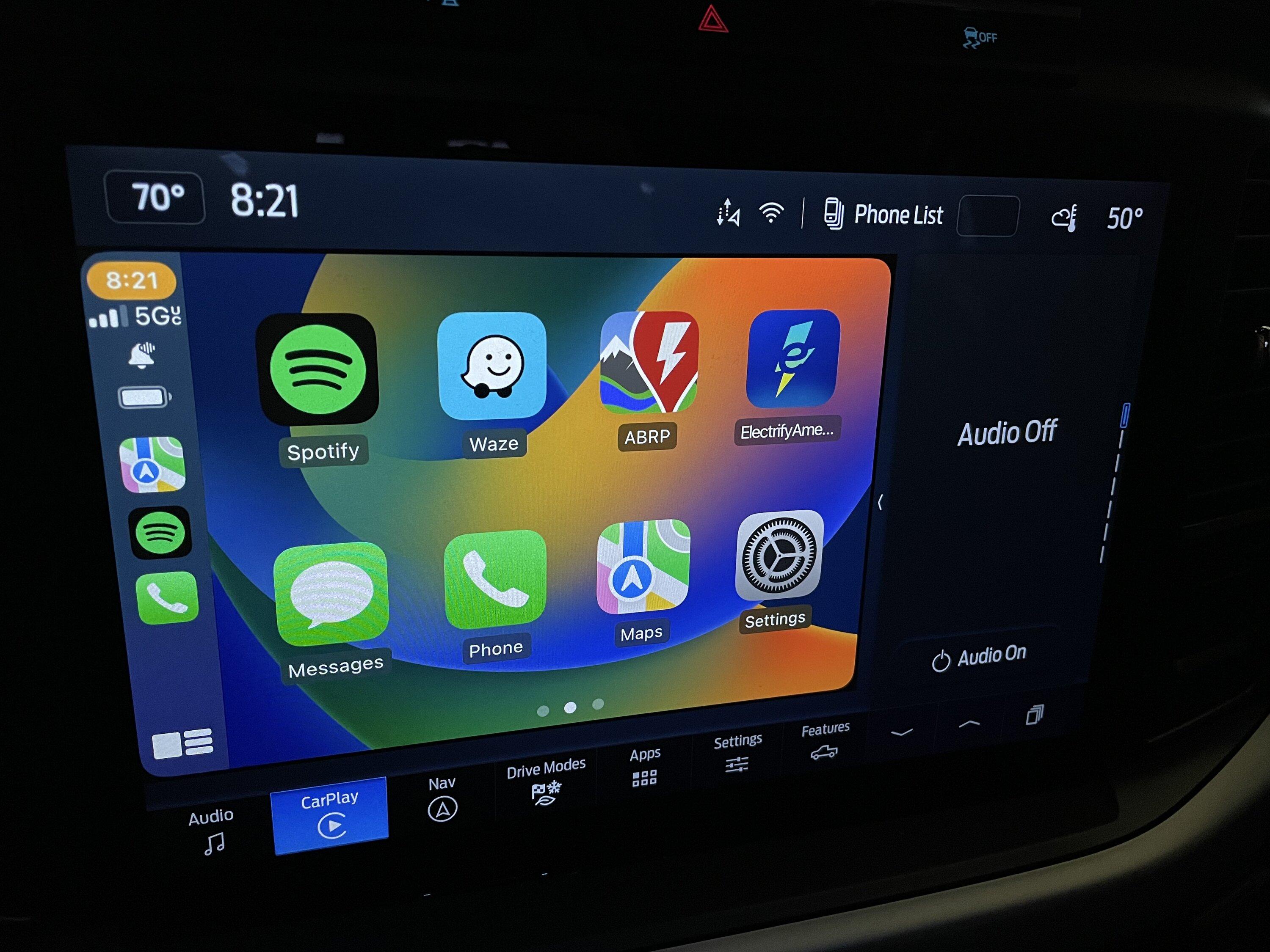 Ford F-150 Lightning Fullscreen Carplay? 43F5B4B0-C470-4859-8A97-E4315EB206A5