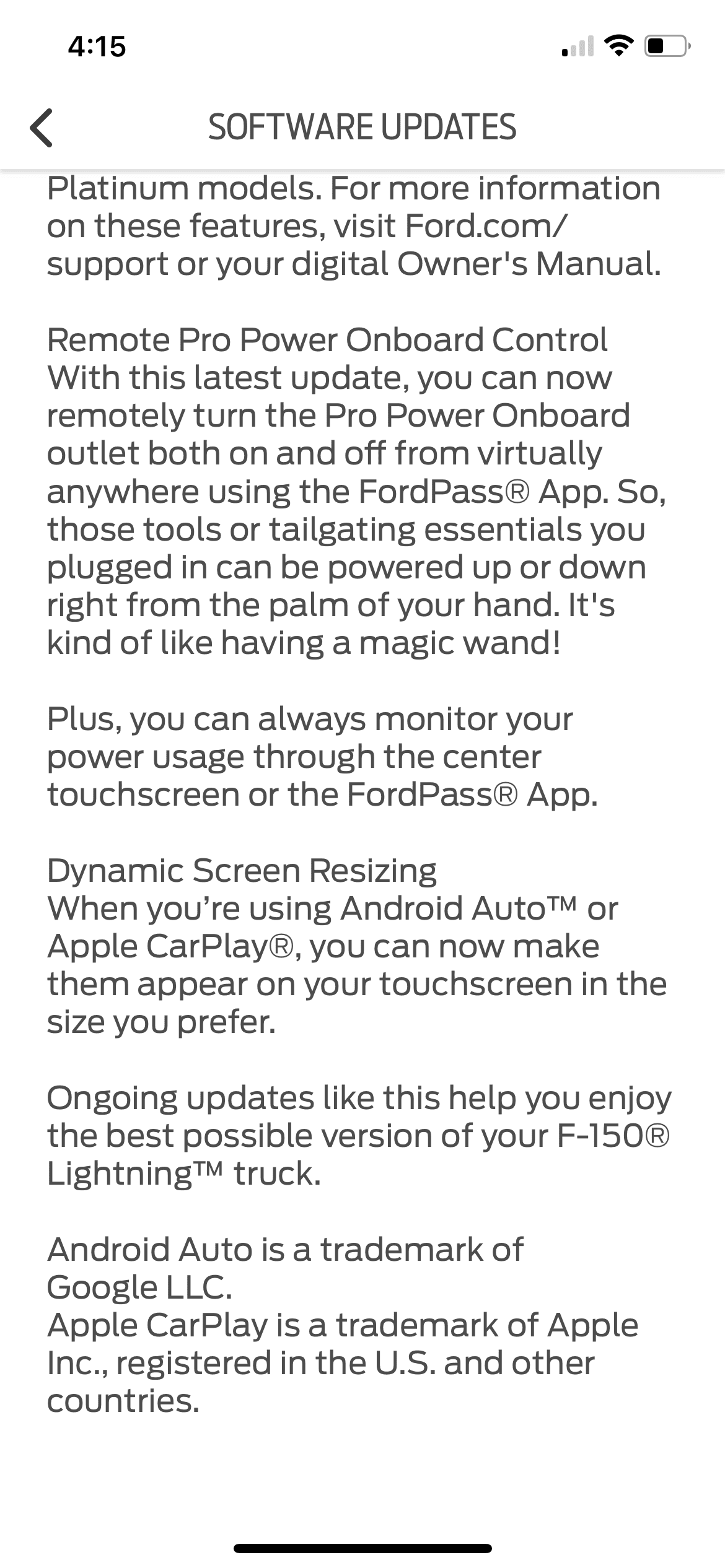 Ford F-150 Lightning OTA Software 3.5.3 Released 444D1B5E-ADD8-4078-8FC0-AD35B7500400