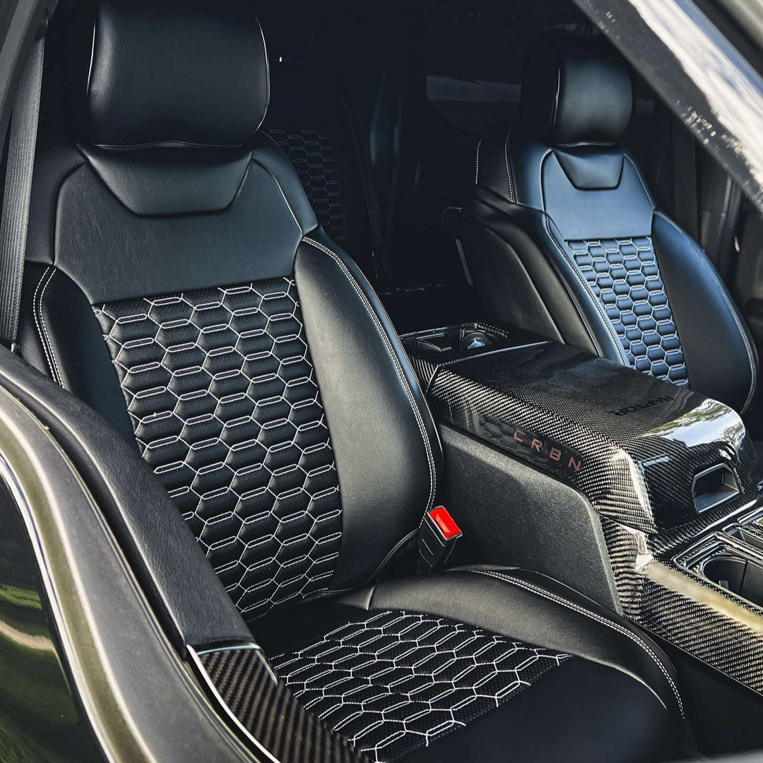 Ford F-150 Lightning 2009-Up Ford F150/F250 Custom Leather Seat Covers by Kustom Interior 462540198_562540896470488_3477091065987760659_n