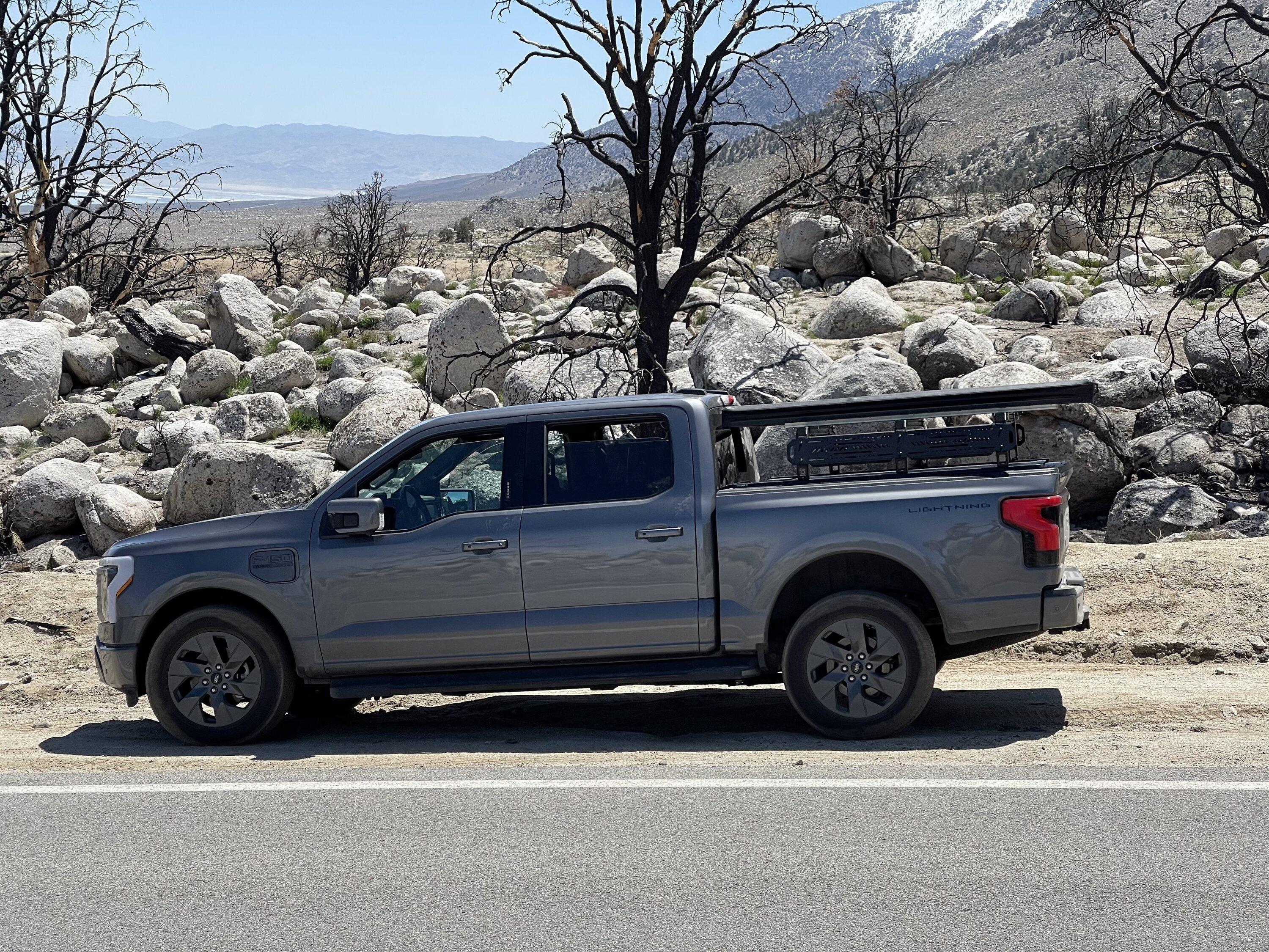 Ford F-150 Lightning Lightning meets Alabama Hills, Lone Pine California - weekend road trip 4663D374-74D1-4E5C-9D15-5F5297E164FC