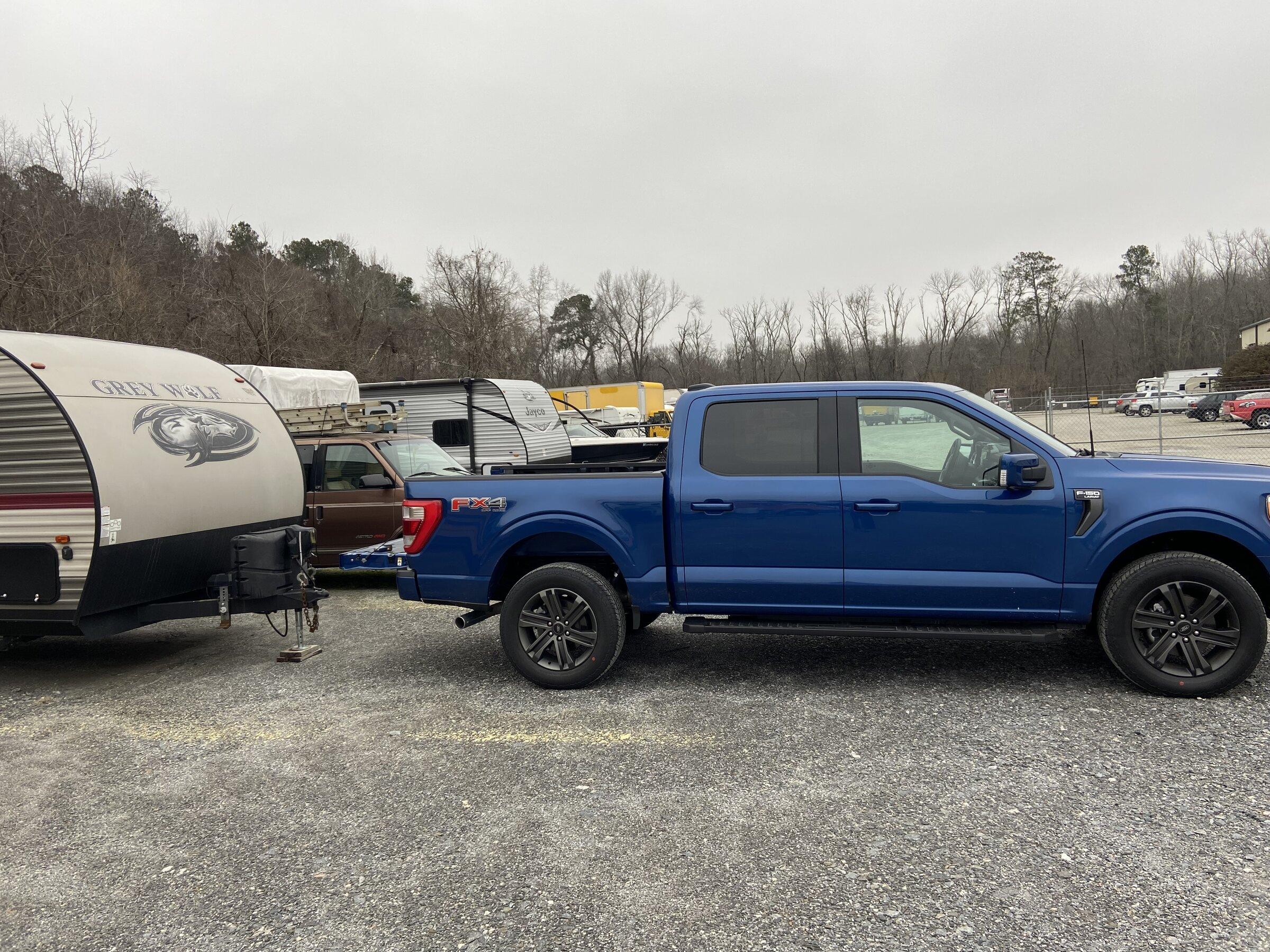 Ford F-150 Lightning First time hooking up to camper 468A71EA-30B2-43C5-A4F0-9002B296A432