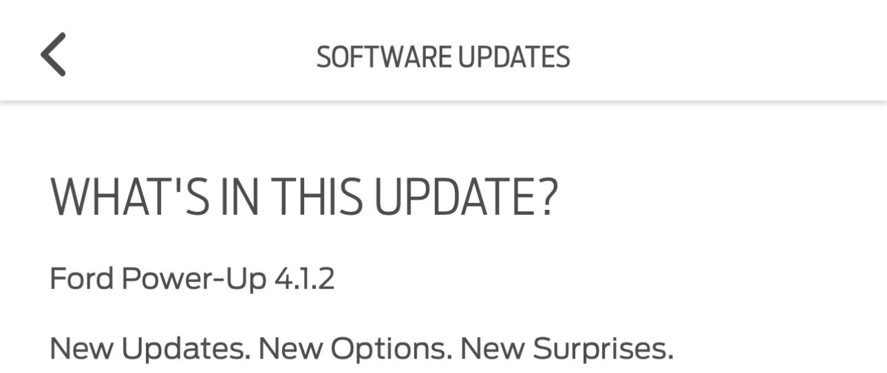 Ford F-150 Lightning Ford Power-Up 4.1.2 UI Update 4F1C3047-F52E-4A15-BFD2-D44BE71B9461