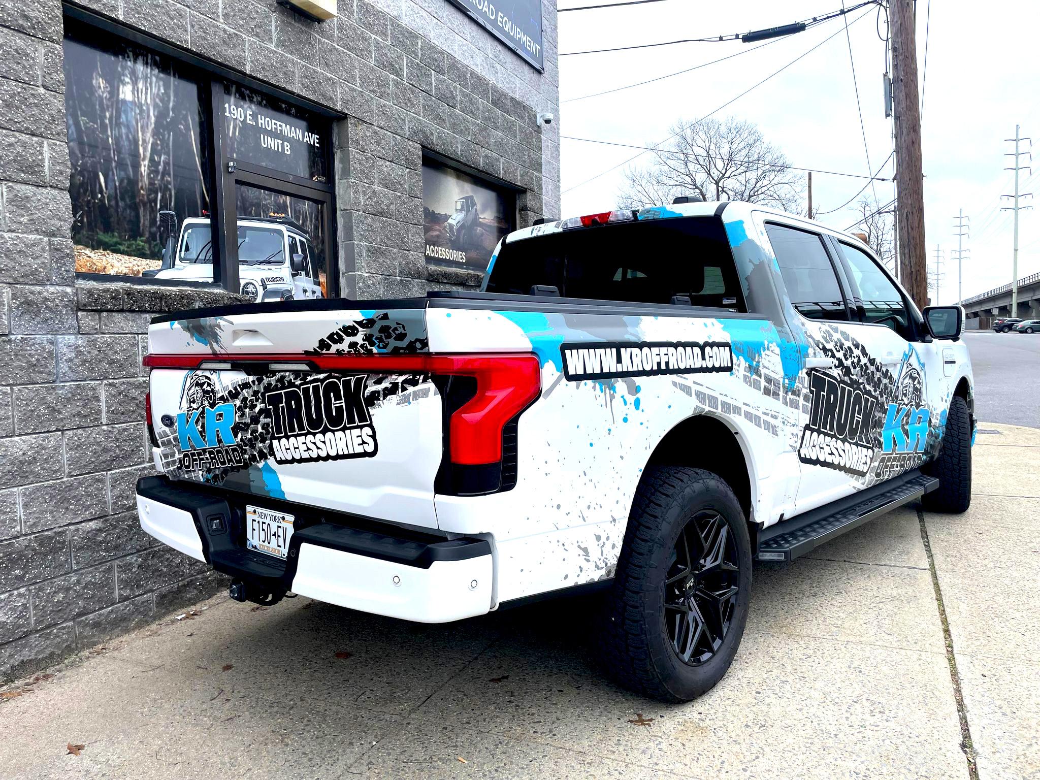 Ford F-150 Lightning The WRAP is COMPLETE! | Pictures Inside 5