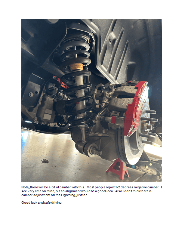 Ford F-150 Lightning HOW TO DIY -- level / lower rear suspension on Ford Lightning using Belltech 25001 5