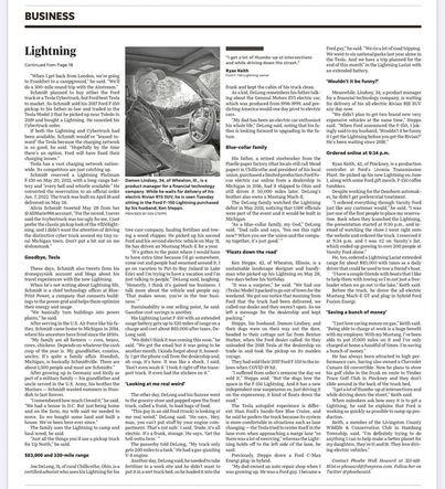 Ford F-150 Lightning Detroit Free Press/USA Today 6/9/22 Article 54FFDEC7-A61F-47D6-BAEB-88BC9E796236