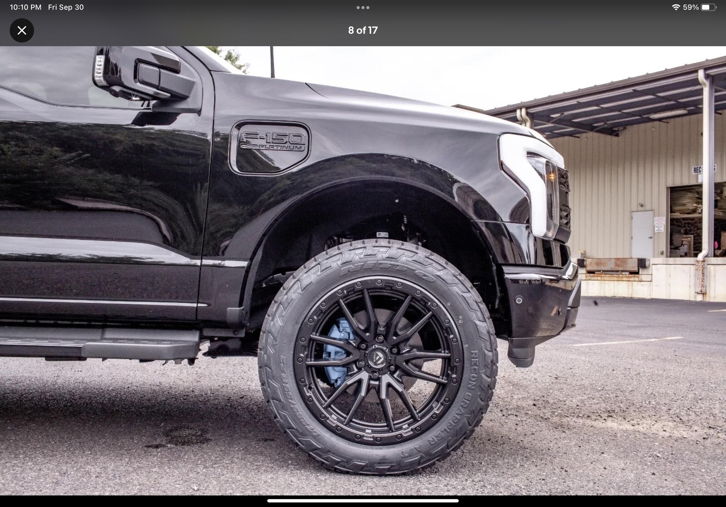 Ford F-150 Lightning Anyone running 20x10 wheels on Lightning? 595F3484-68E7-42C8-9093-1F995F7128D4