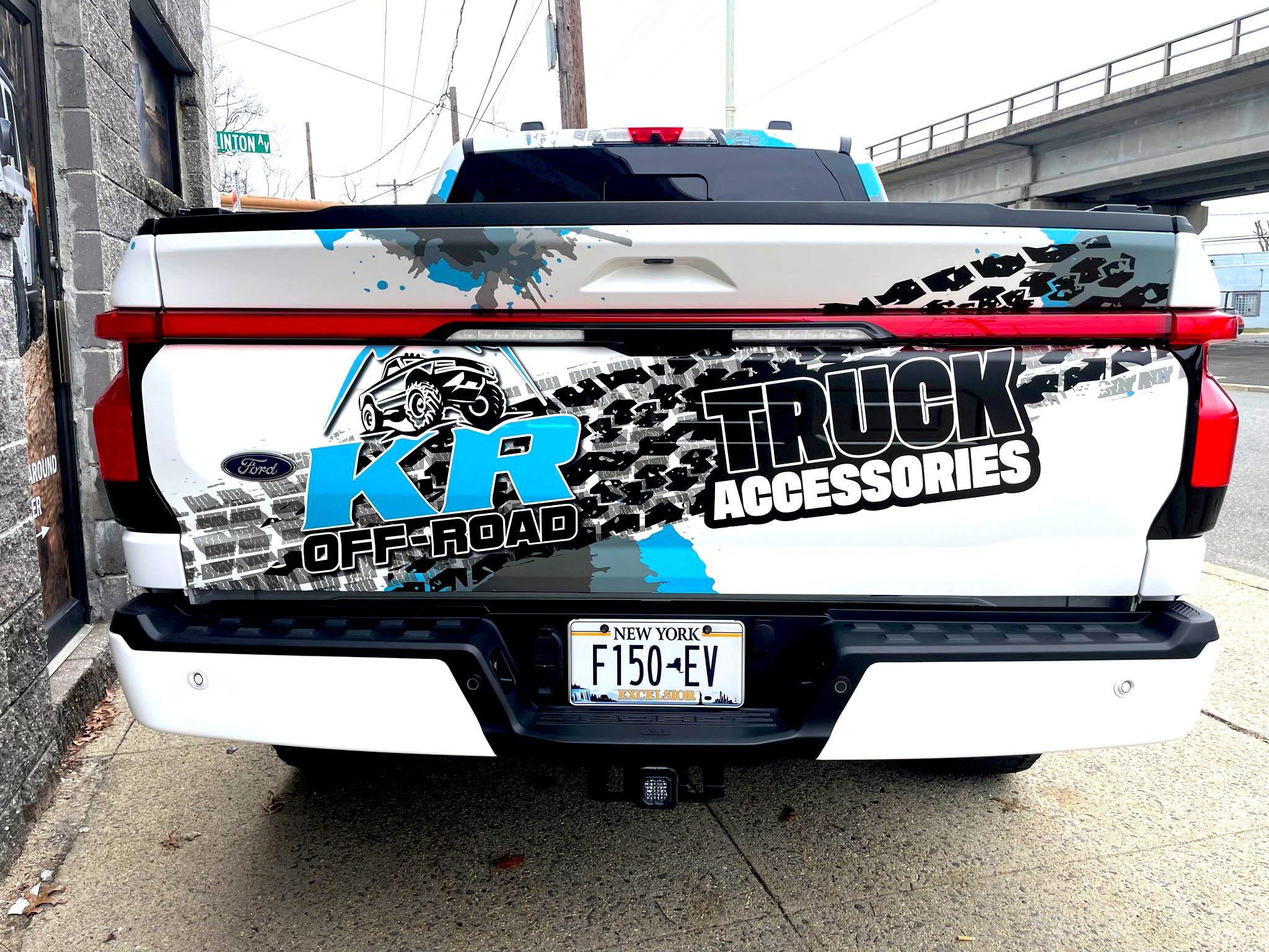 Ford F-150 Lightning The WRAP is COMPLETE! | Pictures Inside 6