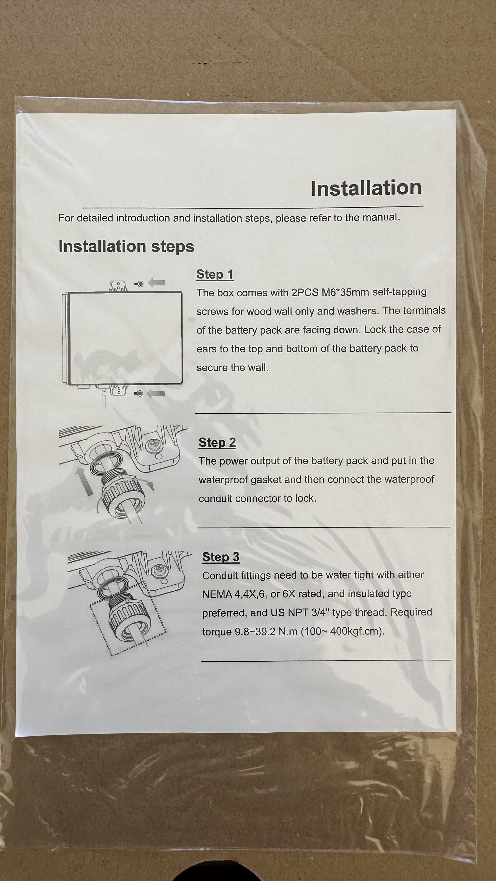 Ford F-150 Lightning Did the HIS come with installation instructions. 61FA7667-0CC2-4E8B-BA98-8905218971C3