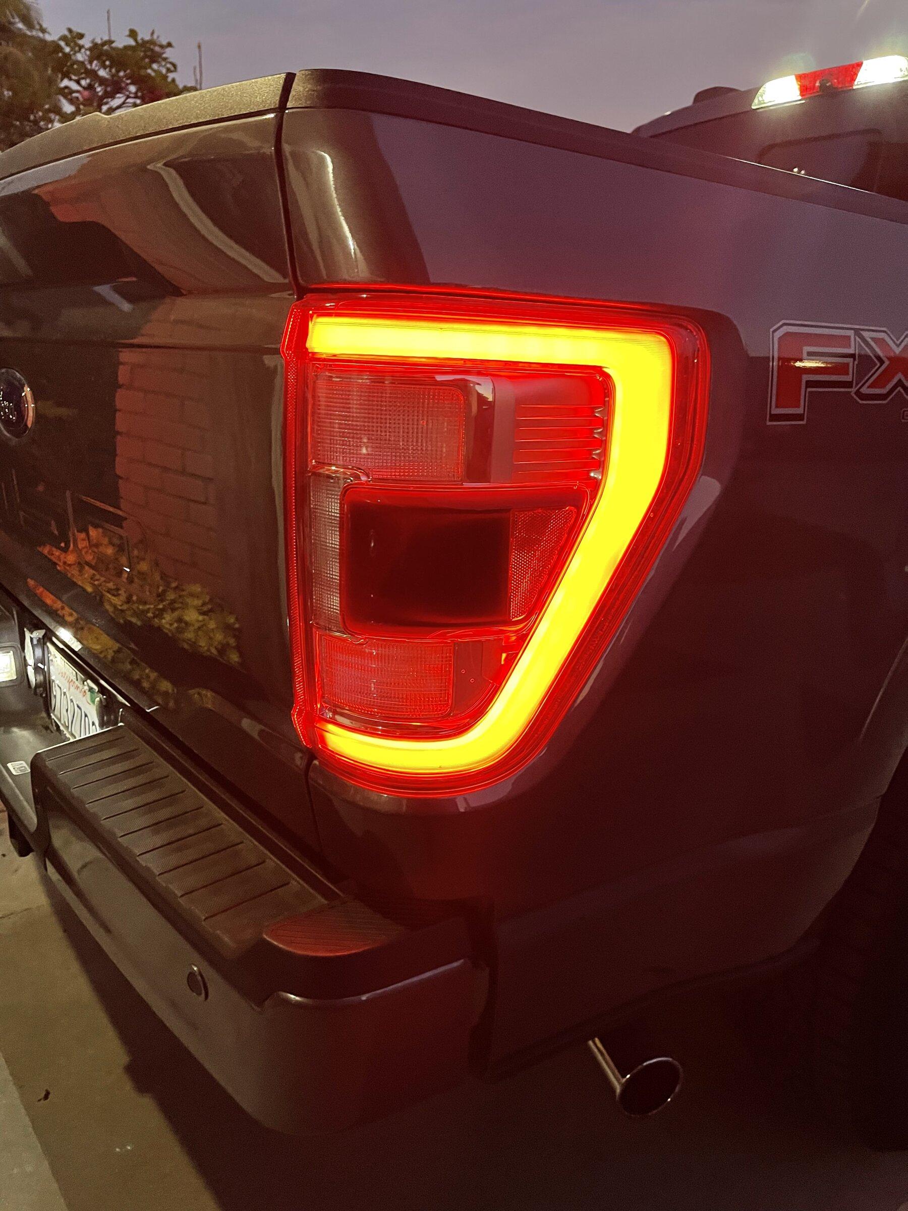 Ford F-150 Lightning Converted from Halogen to LED taillights. DRL mod done too!! 6B3E3139-3CAF-4040-AF33-9C52834C98B2