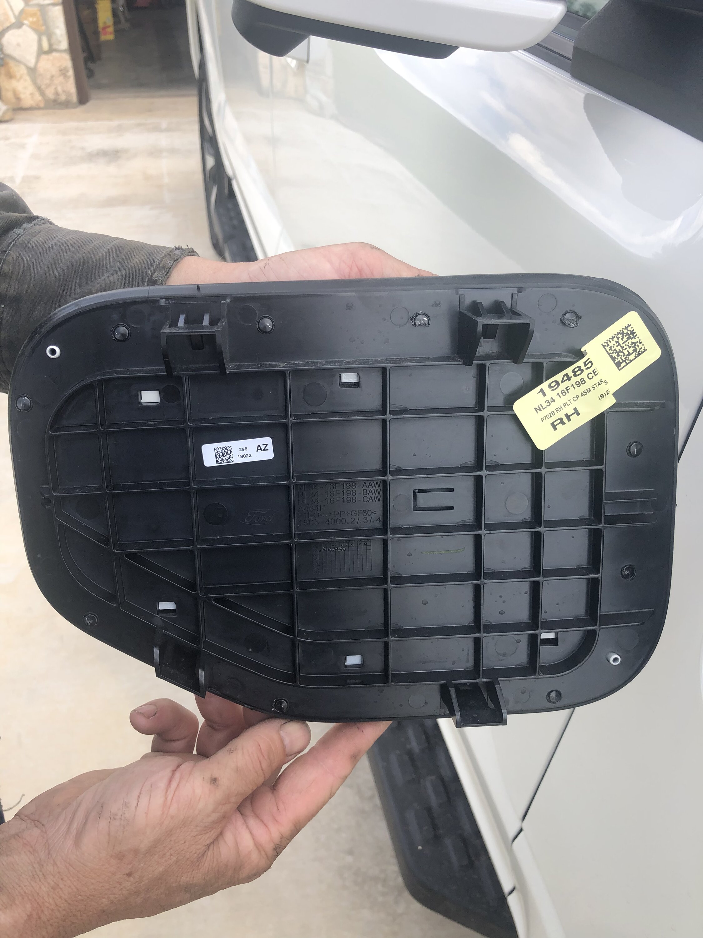 Ford F-150 Lightning Passenger side hinged faux charging port cover.   Anyone making one? 6F492A2A-D6D4-4733-B65F-AFD4A0B99522