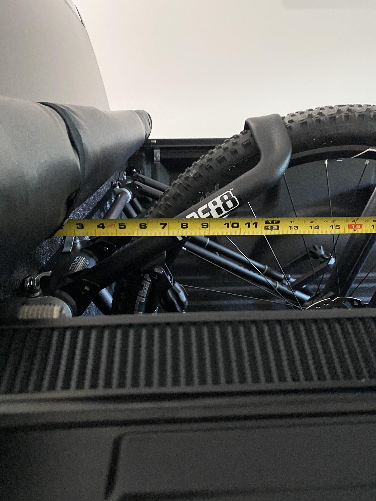 Ford F-150 Lightning New homemade bike rack for my 2021 F-150 6FF6C2A6-7886-4848-AC57-0B9DCBB48460