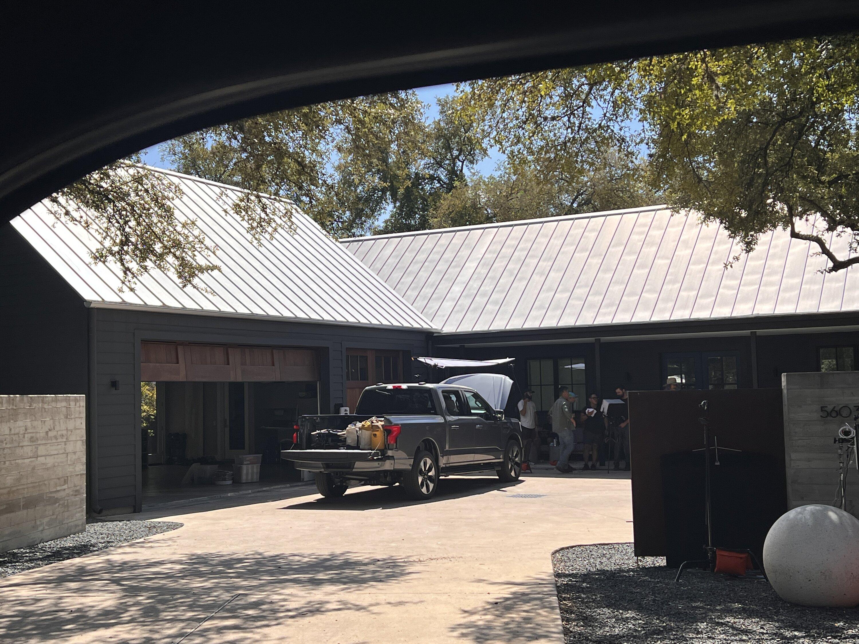 Ford F-150 Lightning What are the chances: Ford shoots national F-150 Lightning commercial in neighbor’s driveway 7617CC1B-6722-4BB0-BEE6-05FE2EAC418F
