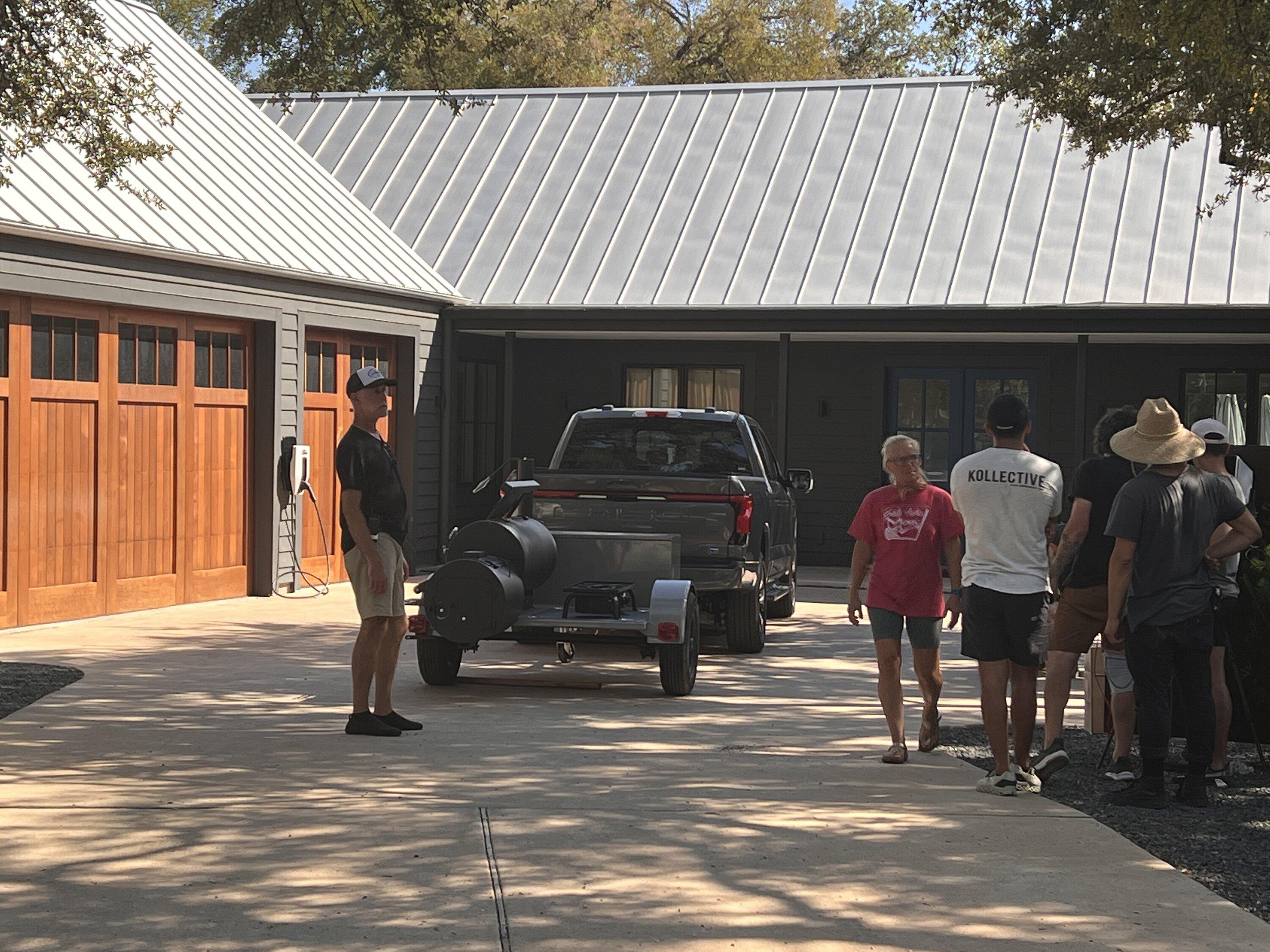 Ford F-150 Lightning What are the chances: Ford shoots national F-150 Lightning commercial in neighbor’s driveway 76B6164D-E195-4BB5-B491-EB4FDF1C52E2