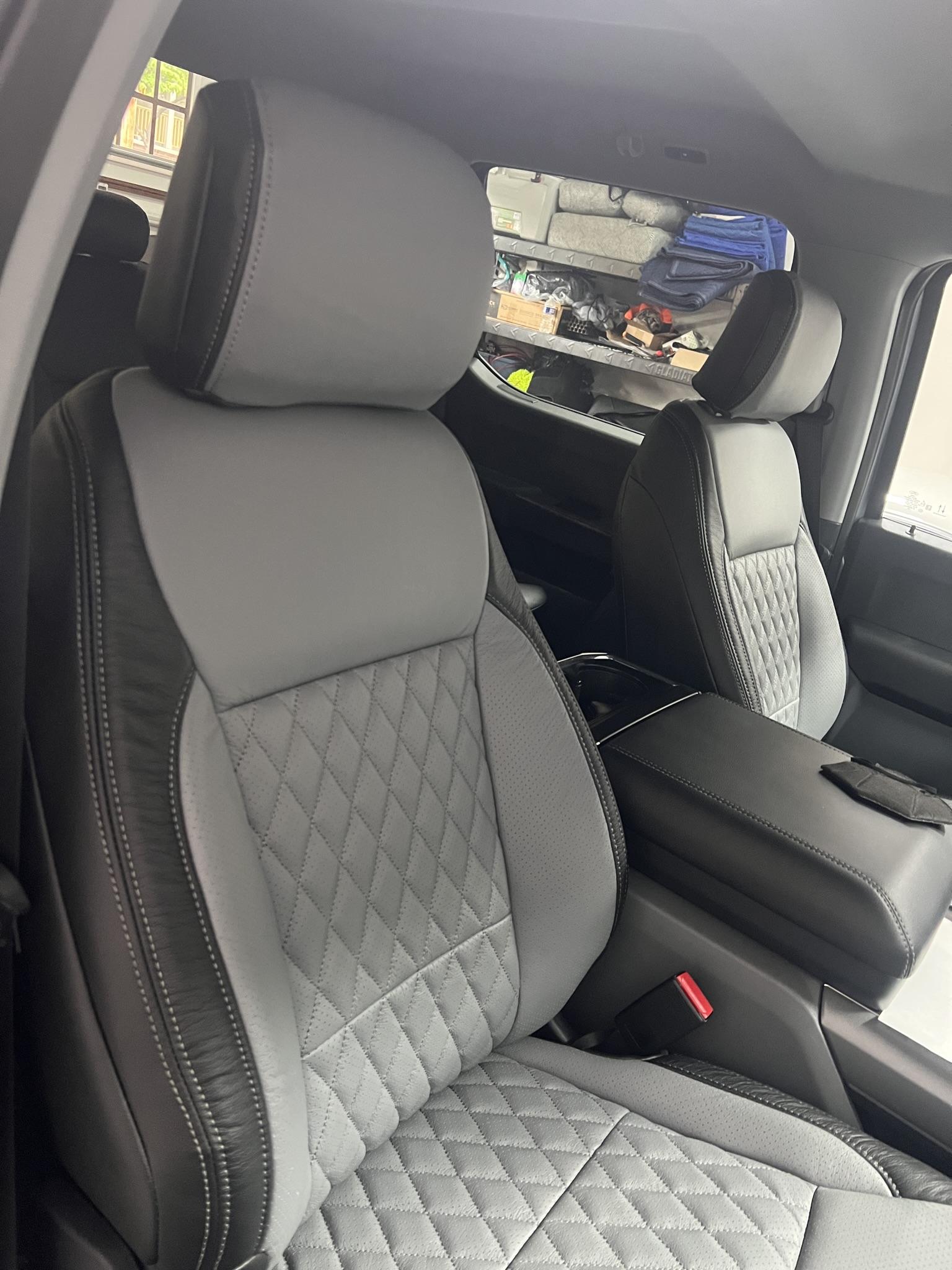 Ford F-150 Lightning Are Pro seats actually different beside vinyl? 79736876-2DDF-4000-9C73-2185FC811CFB