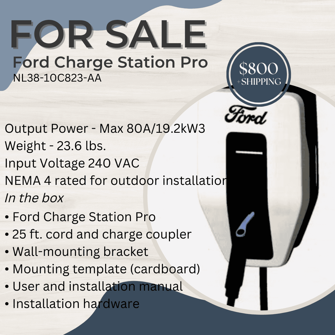 Ford F-150 Lightning Charge Station Pro $800 +Shipping 887C11AA-1900-4CB2-8B23-8E0E62B98552