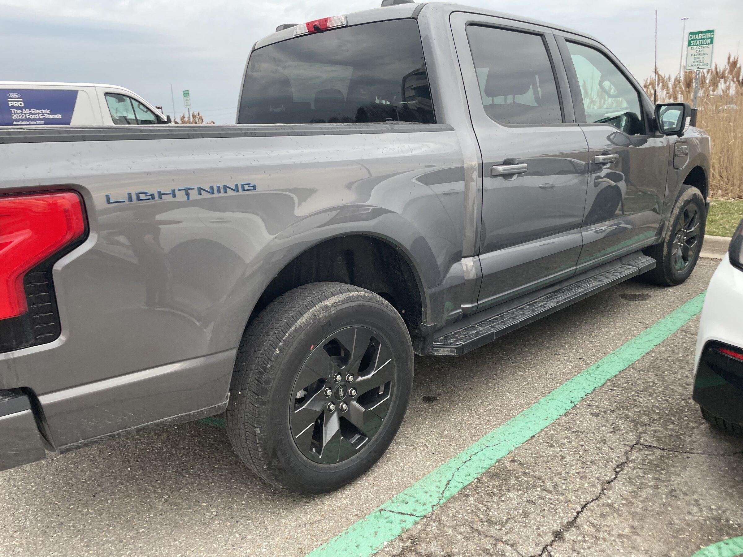 Ford F-150 Lightning Spotted: Carbonized Gray F-150 Lightning [Walkaround] 8DF07E6A-272F-45C4-B6BF-612D55AA27E2