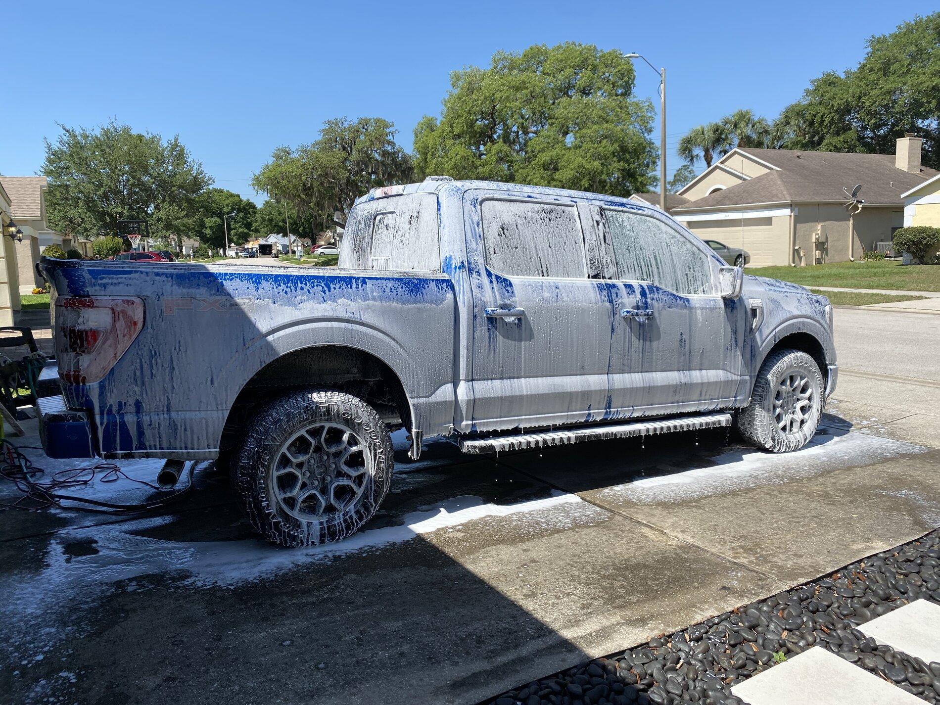 Ford F-150 Lightning What do you use to wash your truck at home? 94A716FD-FCF5-41B6-8535-74F70550013B