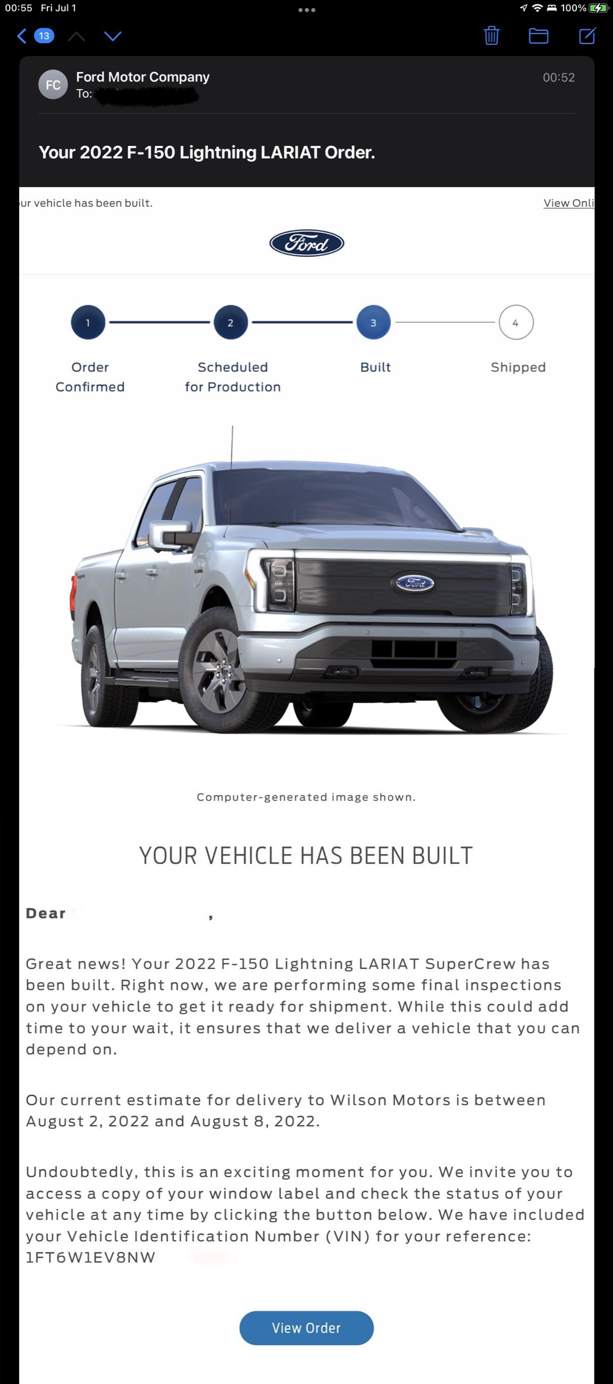 Ford F-150 Lightning 2022 F150 Lightnings -BUILT DATE- ONLY A34AB33A-ACF0-4F67-AC5D-4EDD8C13B499