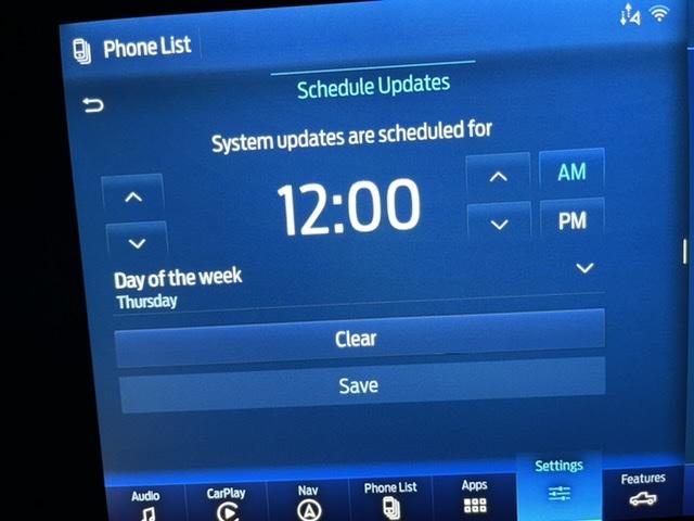 Ford F-150 Lightning (RESOLVED) Anyone having issues setting/clearing OTA schedule ? A36690FB-A767-4AC4-B90A-621D9D666F7C