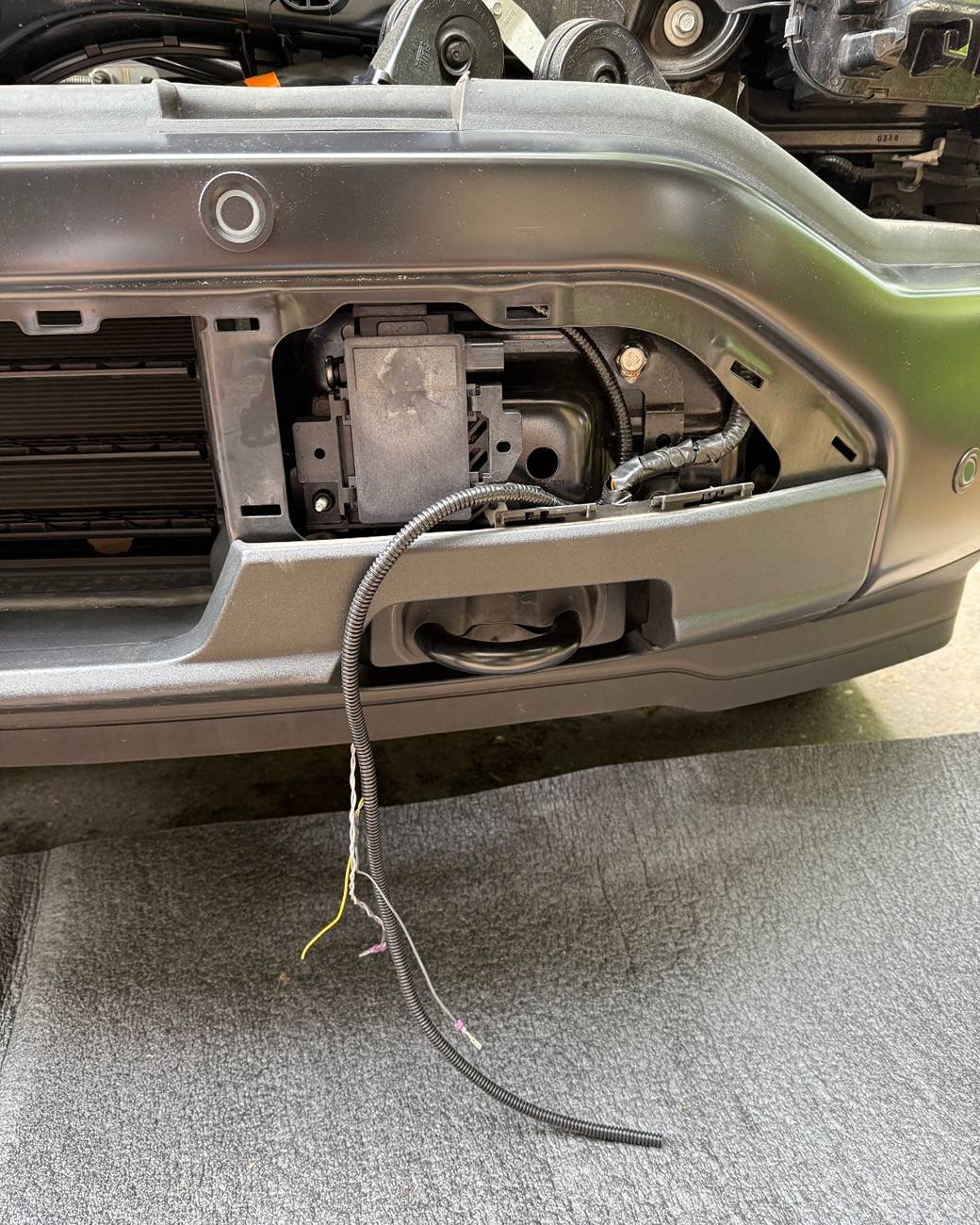 Ford F-150 Lightning DIY: Installing ACC (Adaptive Cruise Control) and LKA (Lane Keep Alert) to 2022 F-150 Lightning XLT ACC01