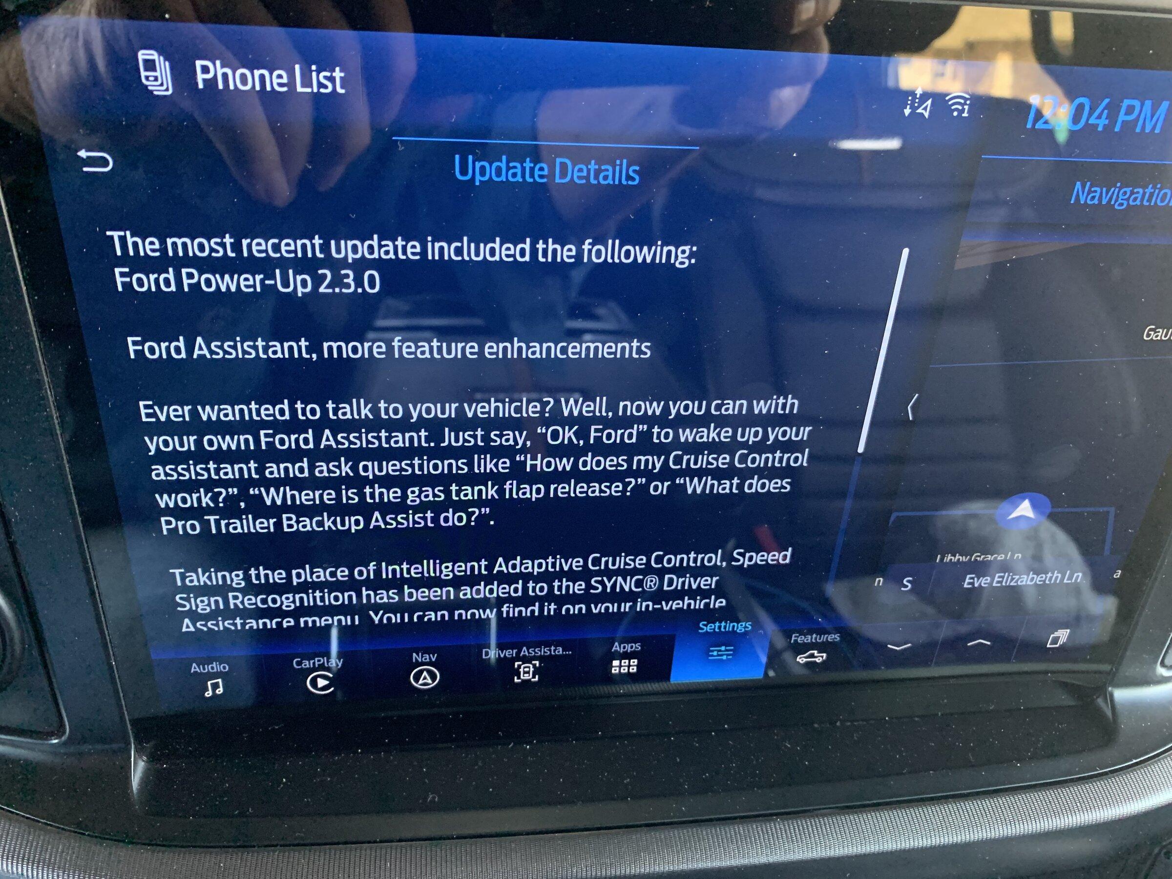 Ford F-150 Lightning 2.4.1 update completely broke CarPlay ACE1FD5C-9219-494B-81B6-21A6F2DF6FF2