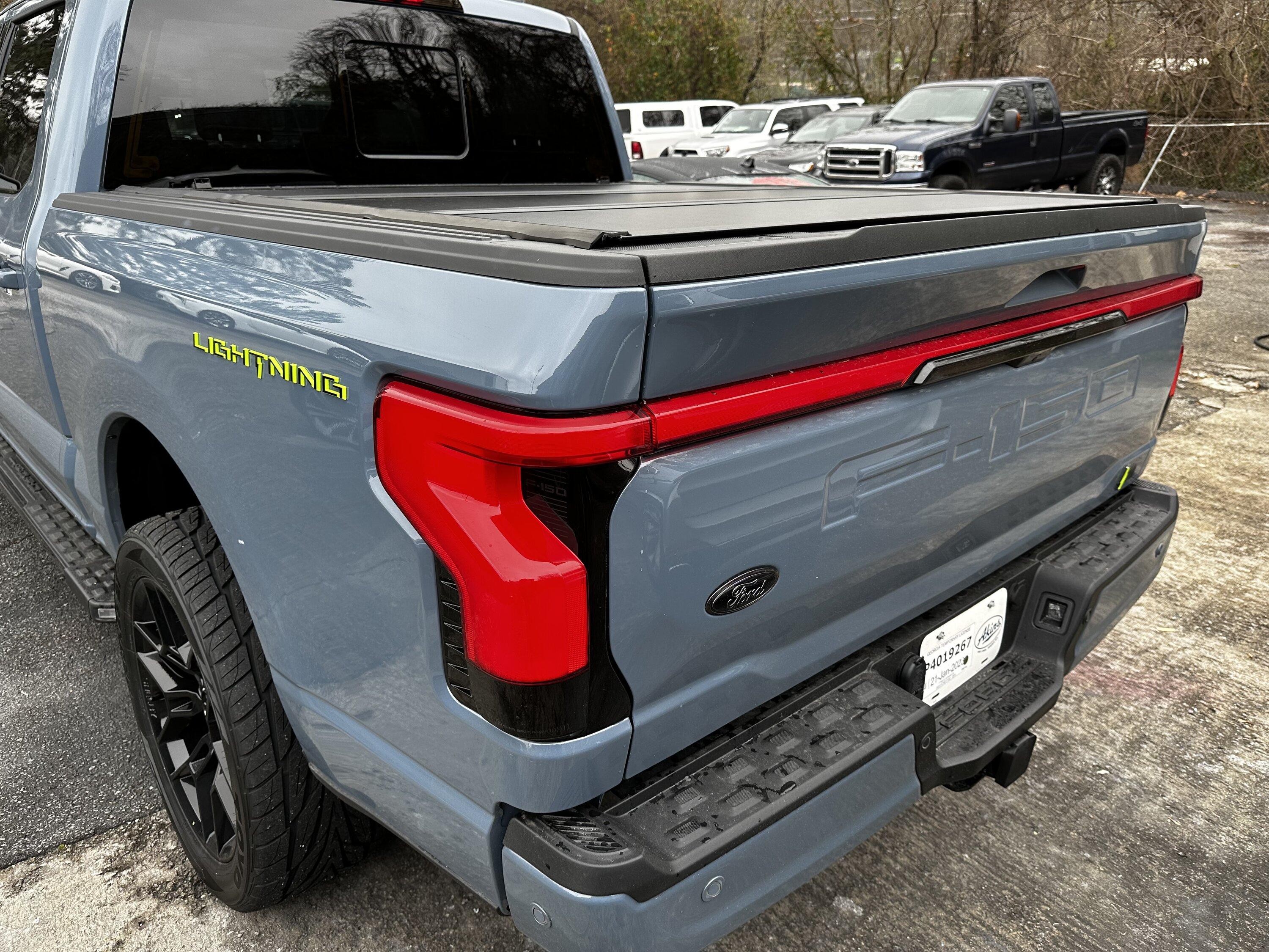 Ford F-150 Lightning Azure Grey Metallic Tri-Coat AE034211-C958-4A2D-8F8C-378478CBD9B1