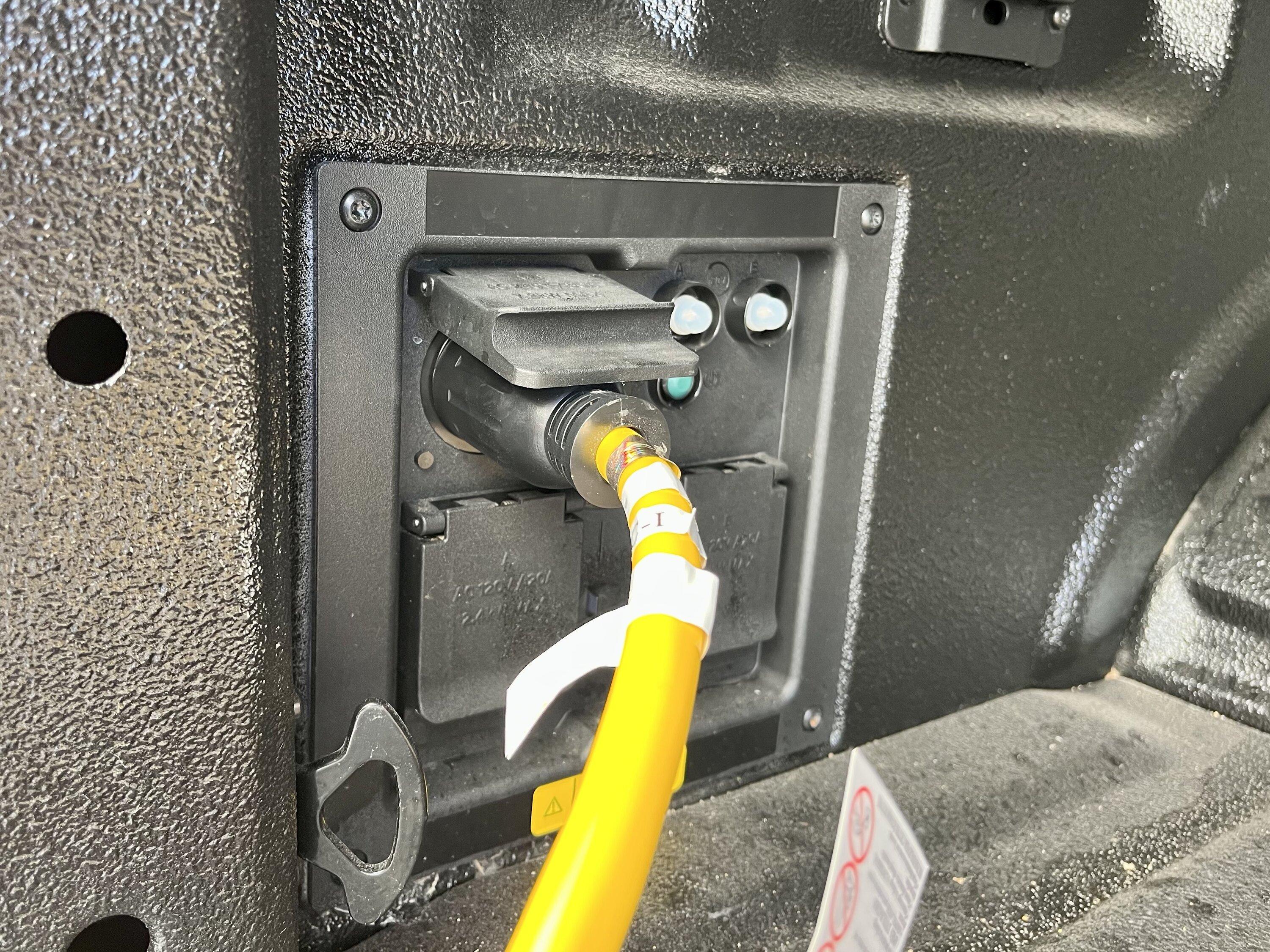 Ford F-150 Lightning PRO POWER OUTLET SUCCESS! Powering My House With Transfer Switch for GFCI Generators AF596667-F15F-4D03-88BC-06403F46ACBC