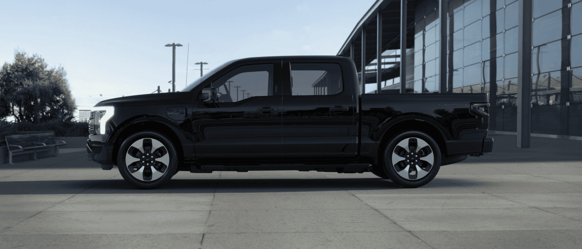 Ford F-150 Lightning Too early to talk colors for 2022 F-150 Lightning? Agate Black