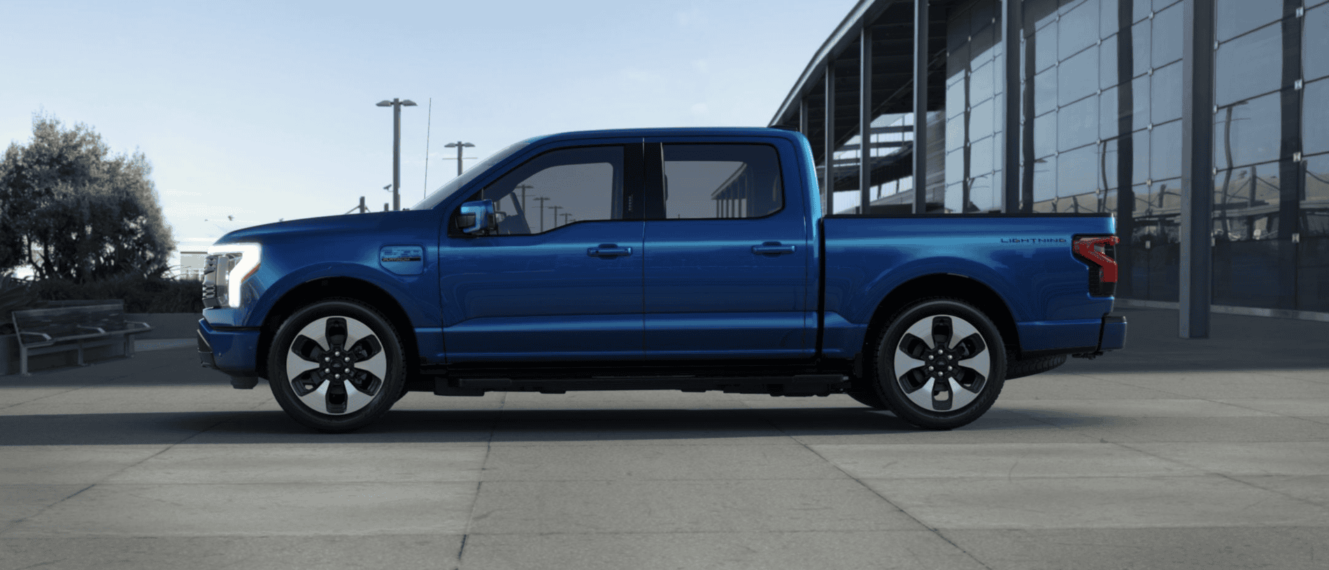 Ford F-150 Lightning Too early to talk colors for 2022 F-150 Lightning? Antimatter Blue