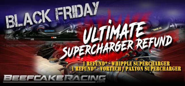 Ford F-150 Lightning Up to 55% off Black Friday @Beefcake Racing! arger-refund-vortech-paxton-whipple-beefcakeracin