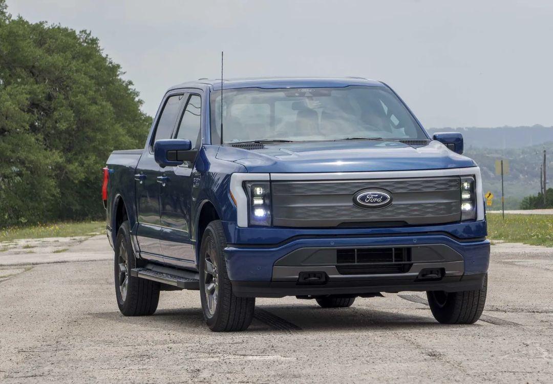 Ford F-150 Lightning ATLAS BLUE F-150 Lightning Photos & Club Atlas Blue F150 Lightning EV Pickup 3