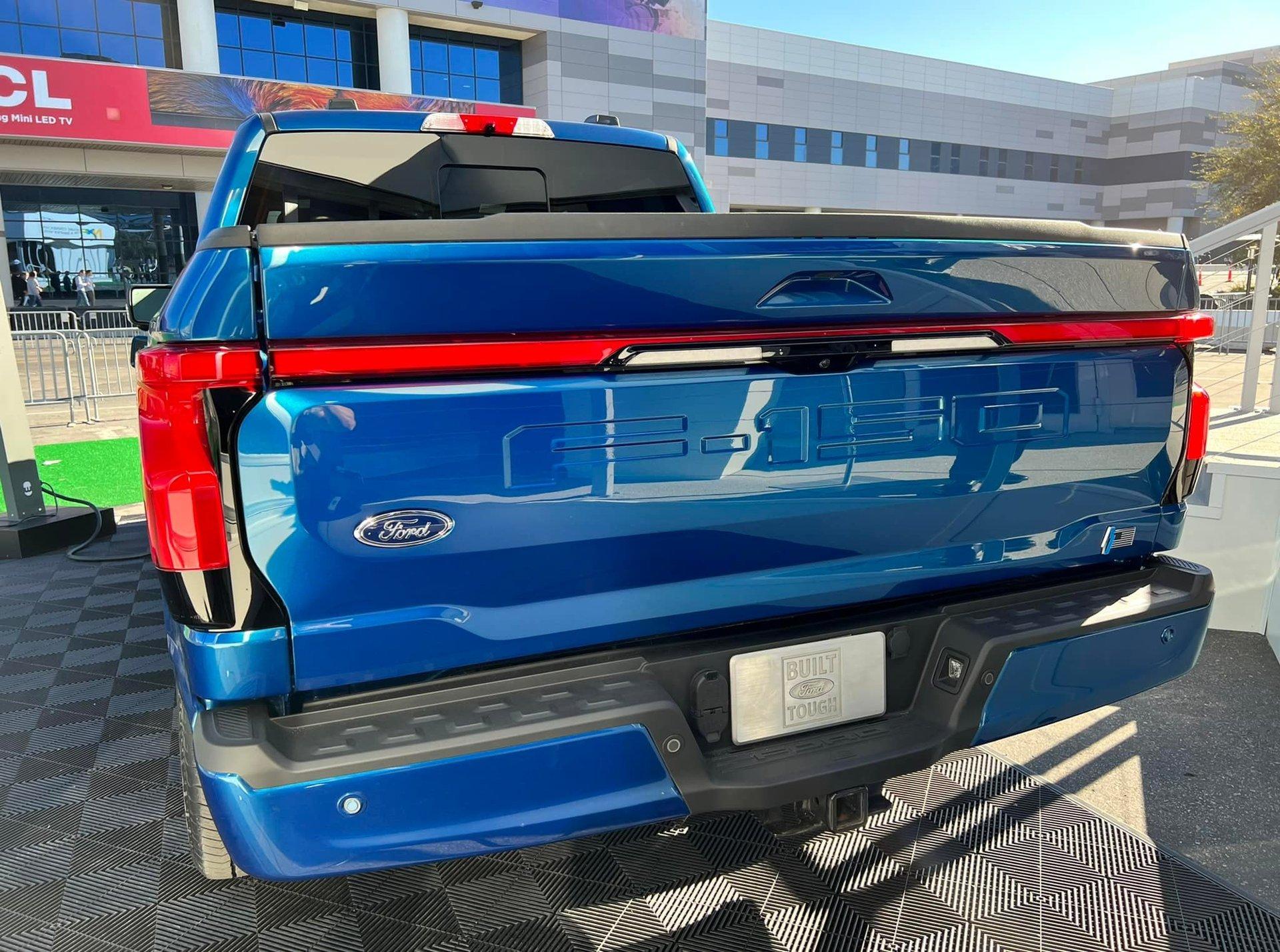 Ford F-150 Lightning ATLAS BLUE F-150 Lightning Photos & Club Atlas Blue Ford F-150 Lightning EV Pickup 1