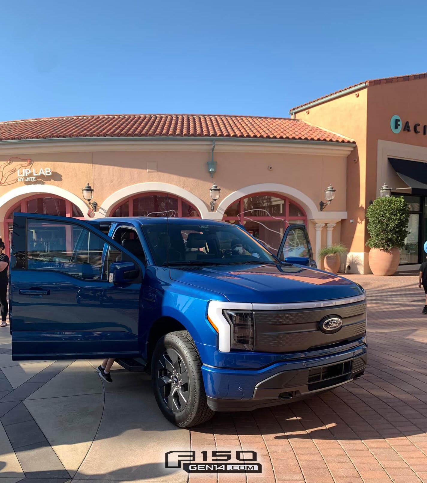 Ford F-150 Lightning ATLAS BLUE F-150 Lightning Photos & Club atlast-blue-f-150-lightning-ev-pickup-1-