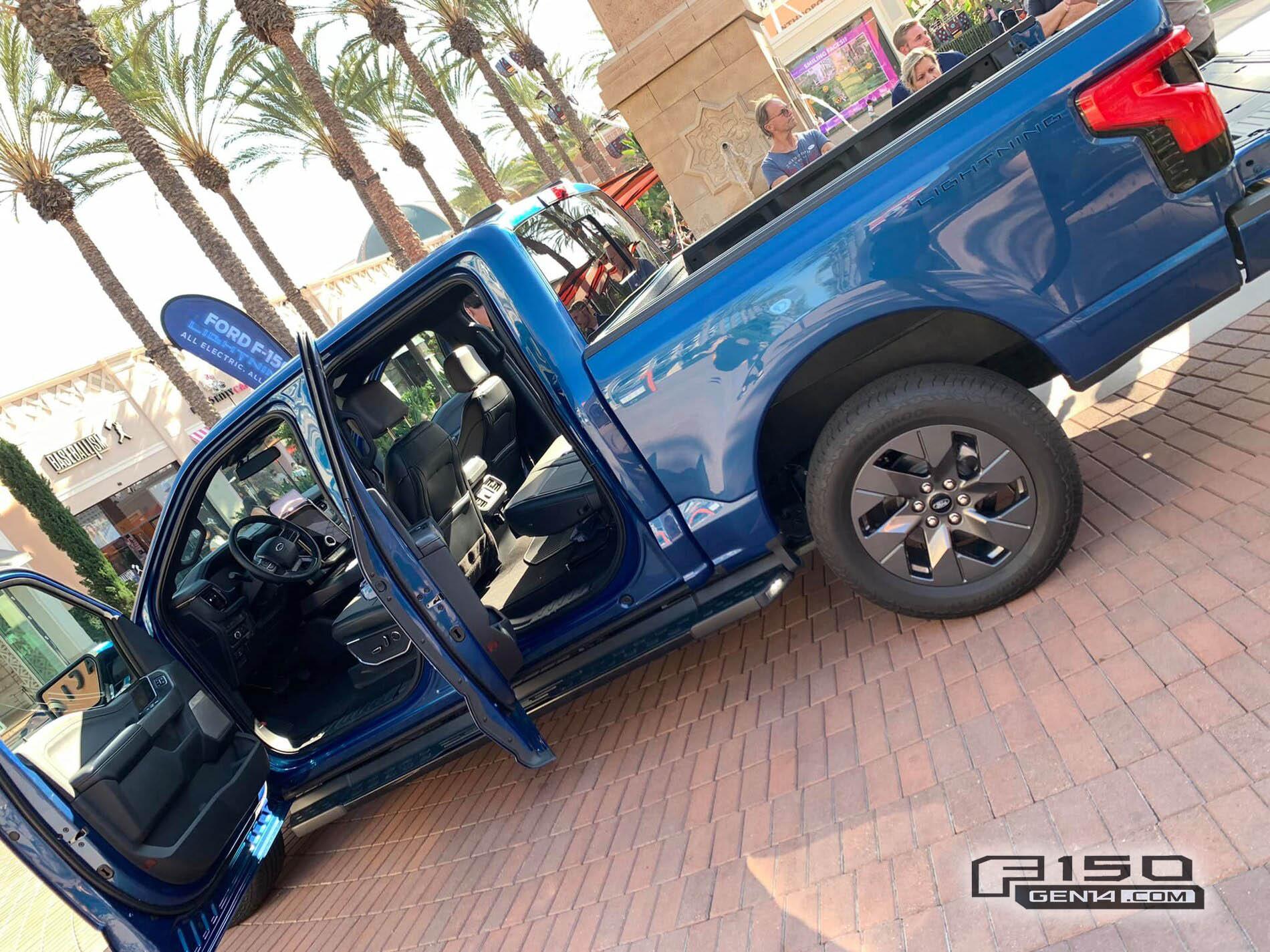 Ford F-150 Lightning Atlas Blue F-150 Lightning Pics From Irvine Spectrum, CA atlast-blue-f-150-lightning-ev-pickup-9-jpg-