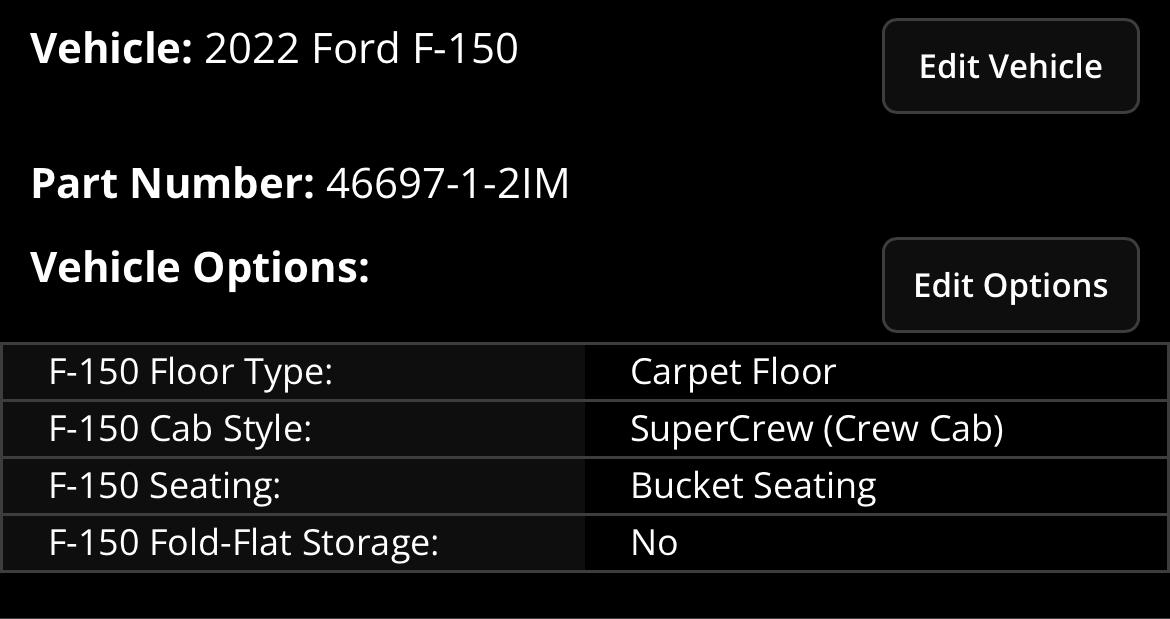 Ford F-150 Lightning WeatherTech HP Floorliners Installed B420D91F-A0F7-447A-A44C-8455404956ED