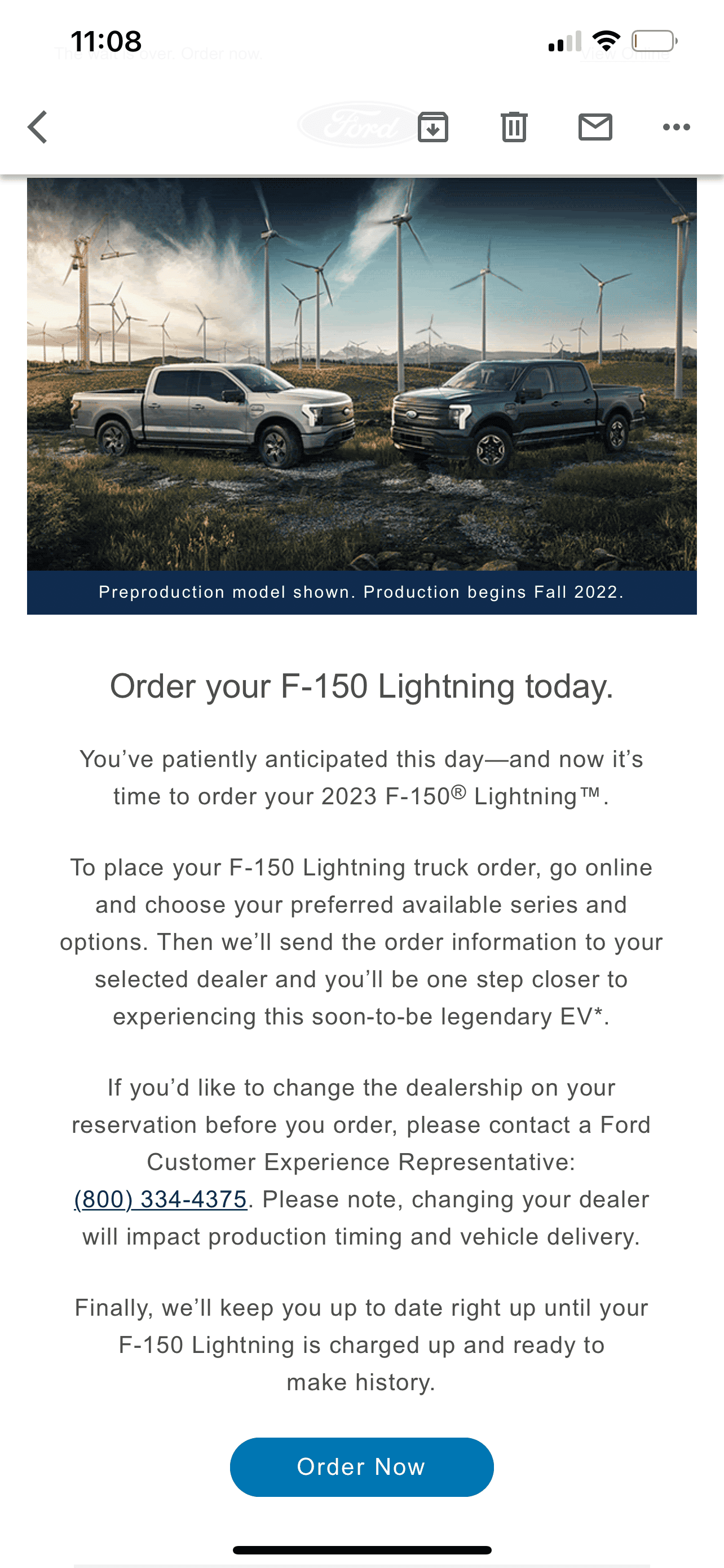 Ford F-150 Lightning 2023 wave 1 order invites have begun! B7457A01-B2A2-46FB-91CF-577D6D72F90C