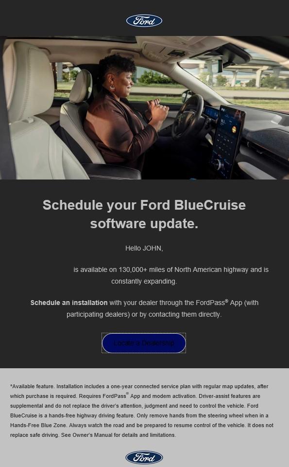 Ford F-150 Lightning Install Blue Cruise? BC