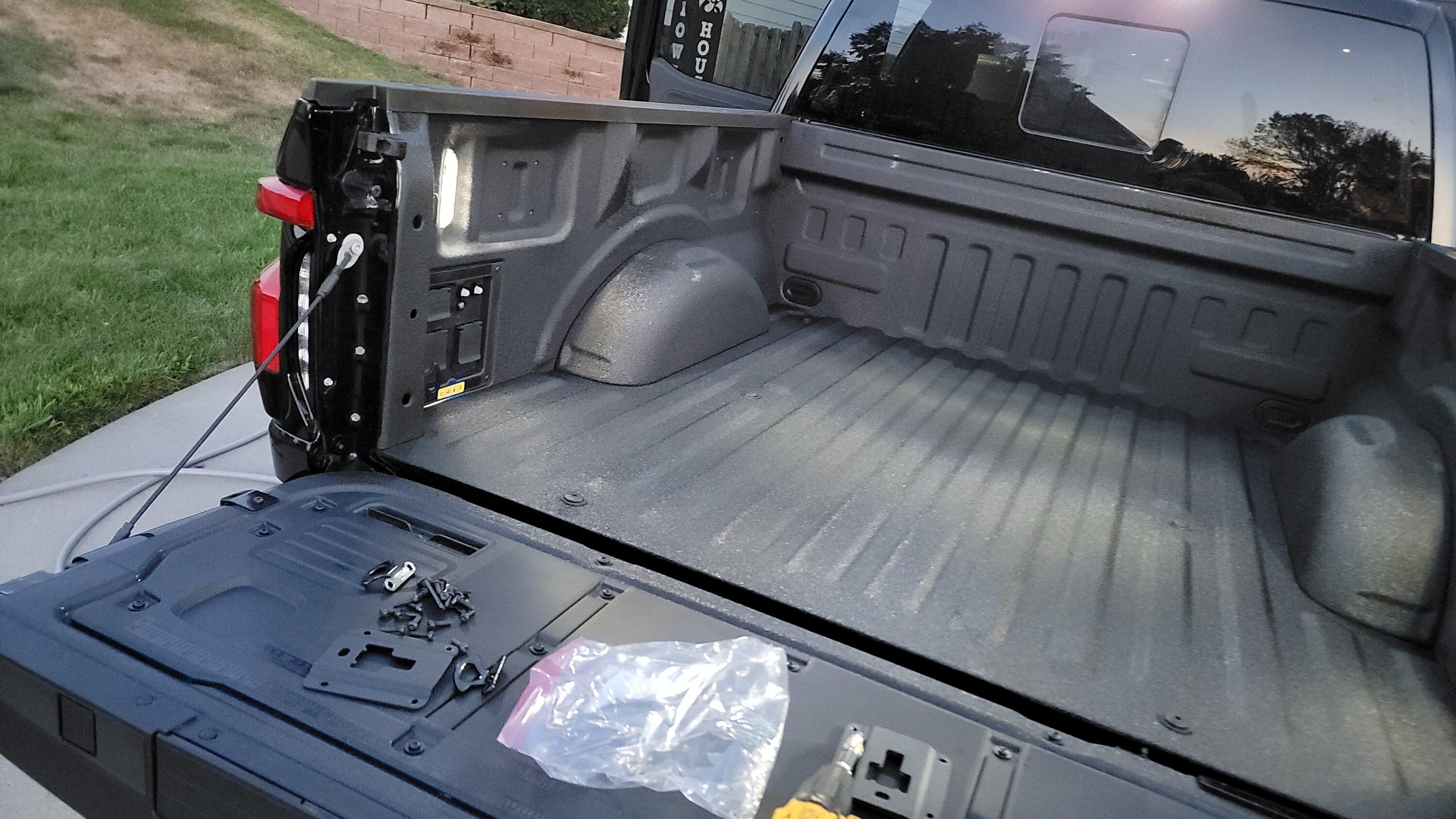 Ford F-150 Lightning DIY Bed Liner (U-POL Raptor Black) BL (3)