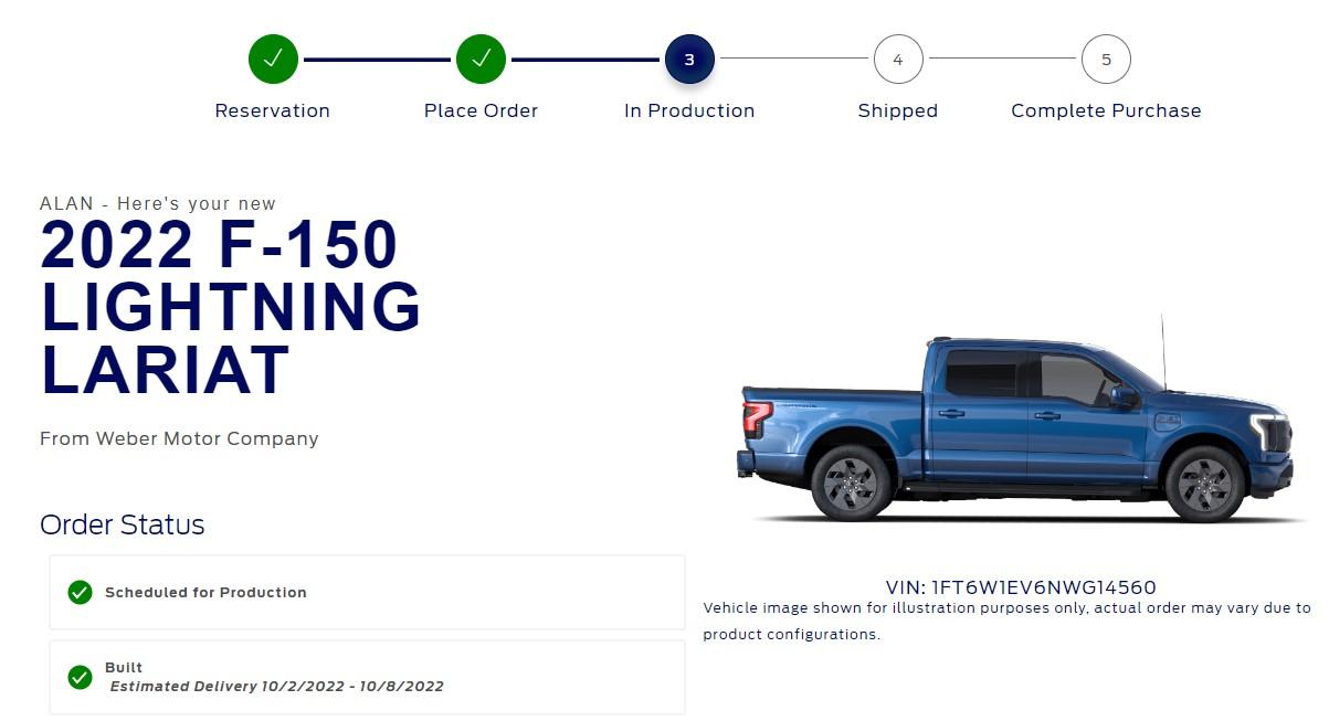 Ford F-150 Lightning ✅ 8/22 Lightning Build Week Group BlueThunder_2022Sep13