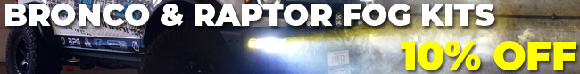Ford F-150 Lightning BLACK FRIDAY | Save up to 30% & $150 cash back at 4x4TruckLEDs.com bronco-raptor-kits