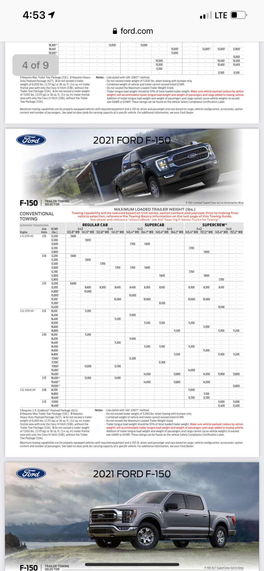 Ford F-150 Lightning Is there any reason NOT to get the Max Tow package? C168BFE9-544A-4FBC-B56B-4C4A21EEF4B7
