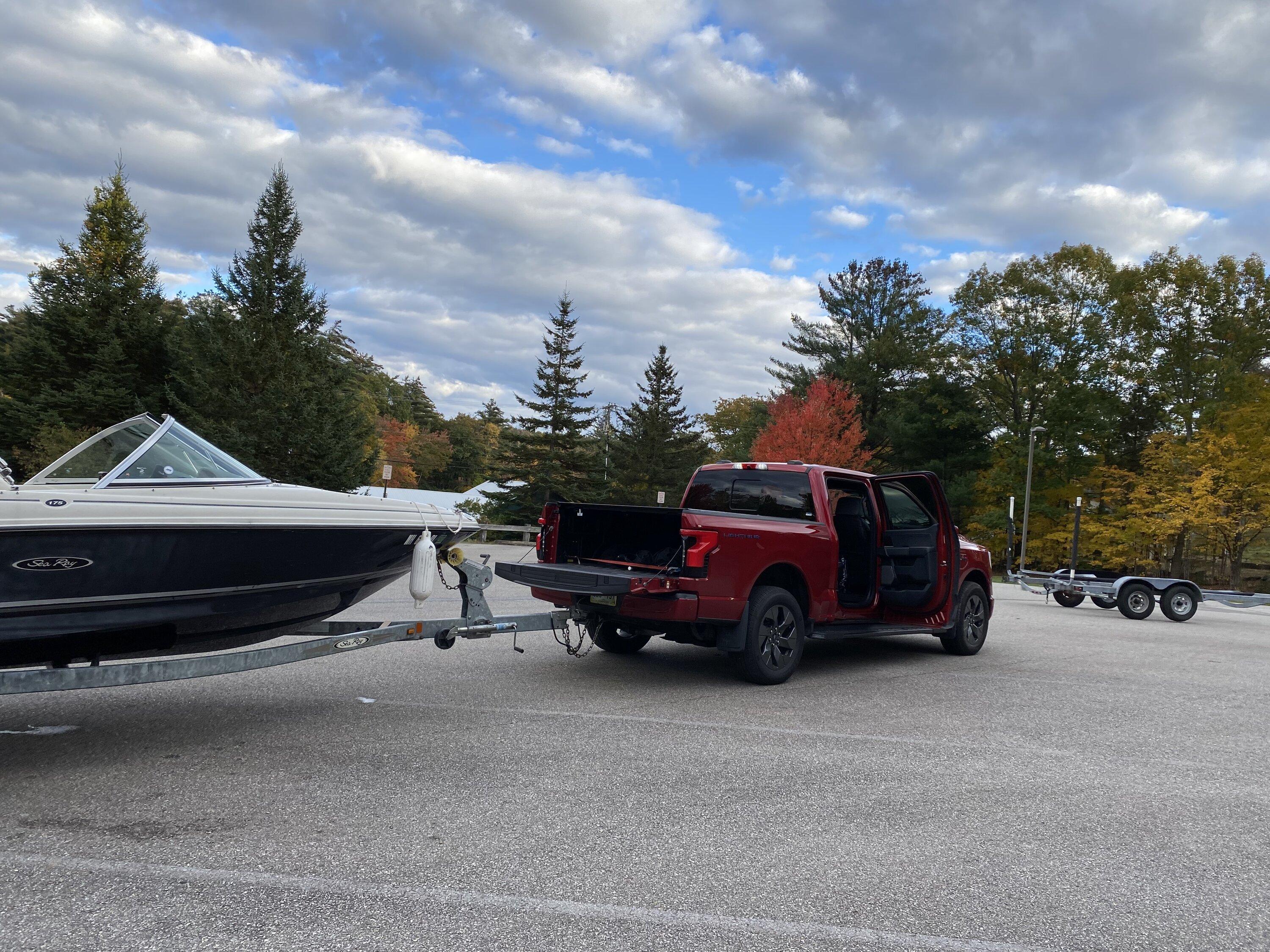 Ford F-150 Lightning First trip to the Lake C8CAE448-C514-41D5-B44E-5B08EF8B559B