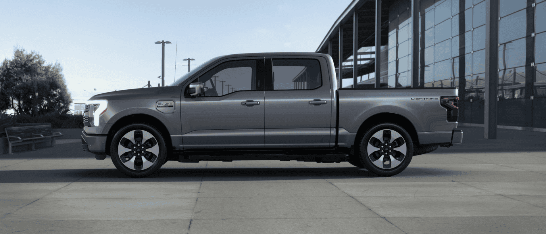 Ford F-150 Lightning Too early to talk colors for 2022 F-150 Lightning? Carbonized Gray