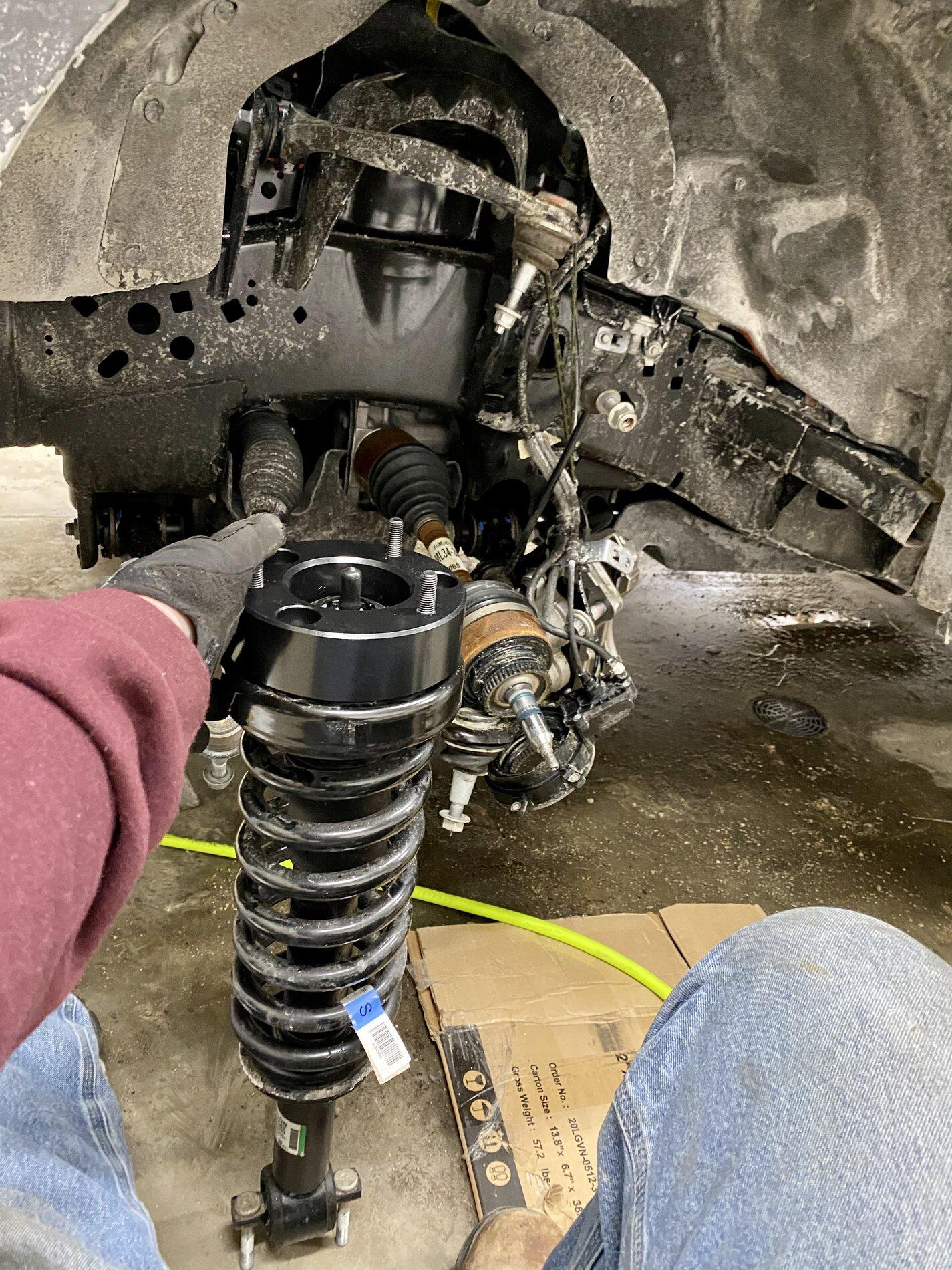 2.5” Supreme Suspension Leveling Kit Installed Ford Lightning Forum