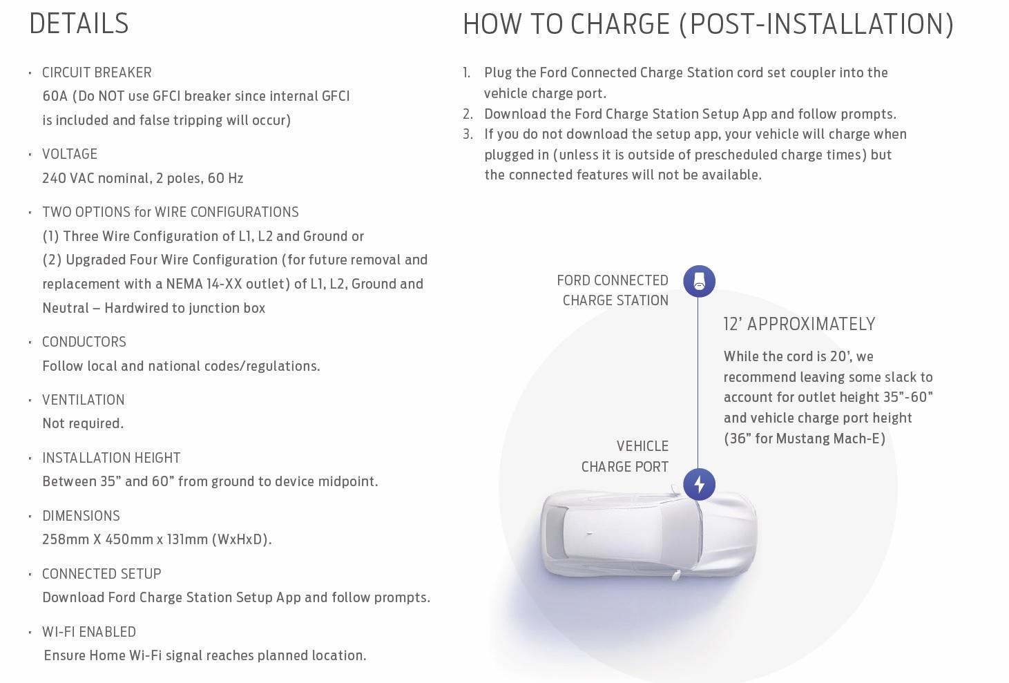 Ford F-150 Lightning Mobile Charger Wiring - Question w/6/2 Aluminum ? charge station -3 wire if hardwired - 4 wire if plu